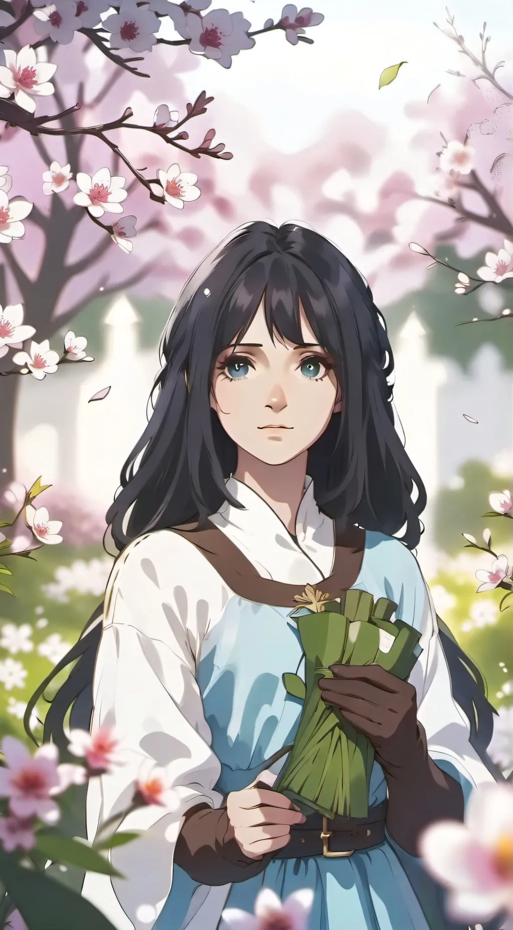 ai character: Pieck  background