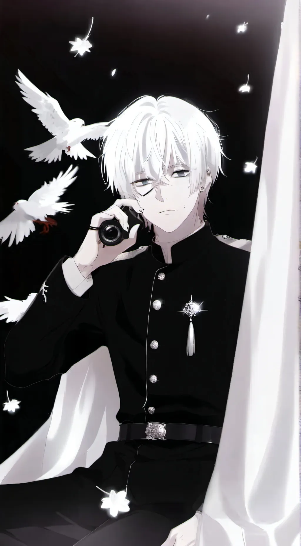 ai character: 🖤-alex background