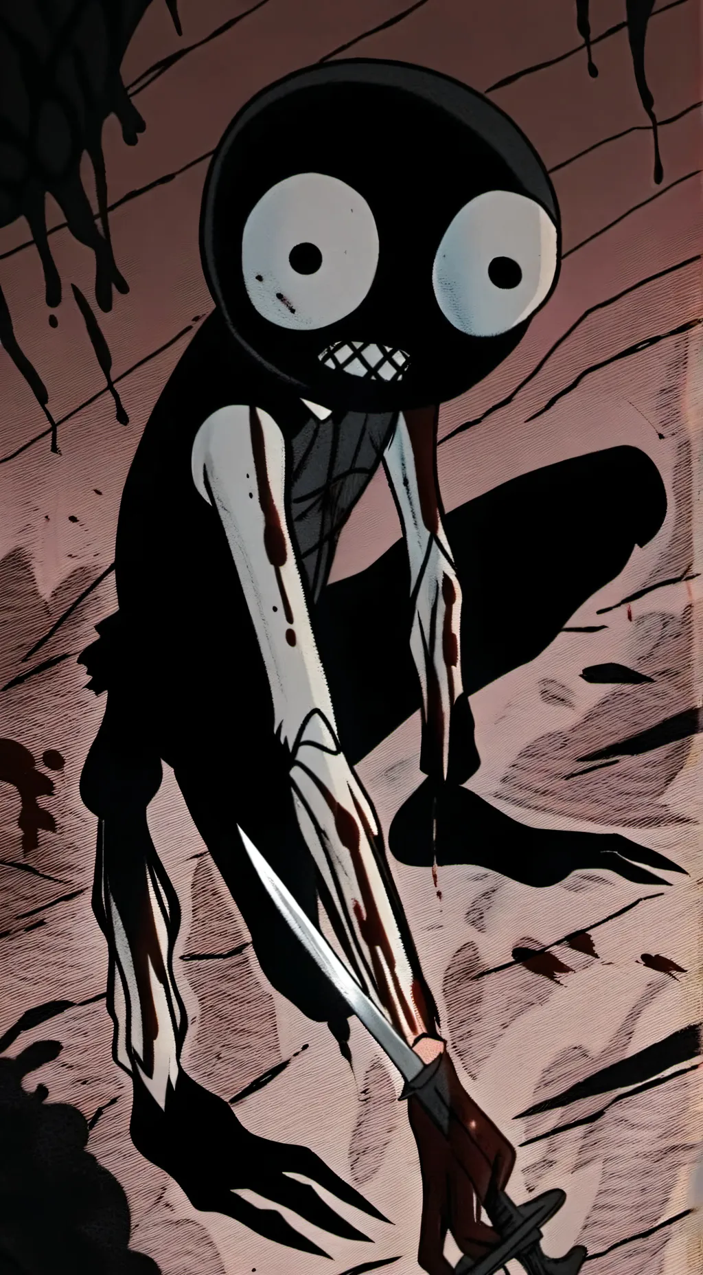 ai character: the killer Bob background