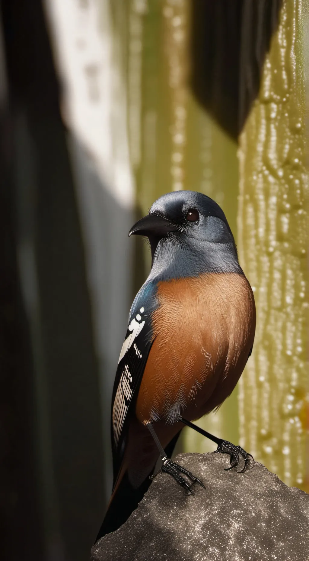 ai character: radioapple📻🍎 background