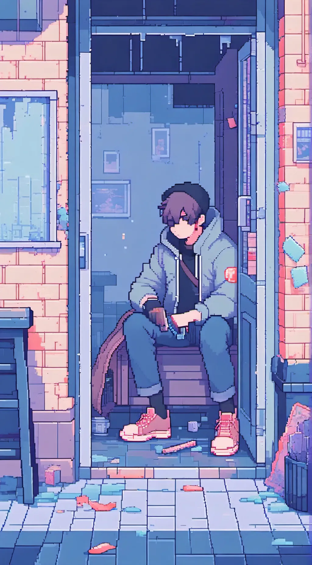 ai character: Kny robber background