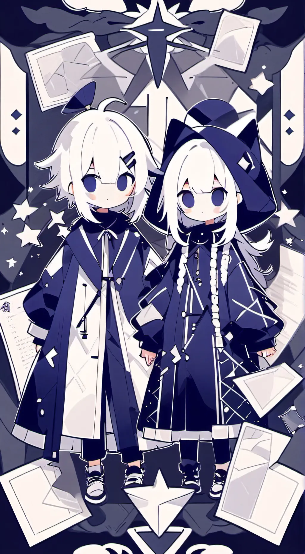 ai character: Smerfs  background