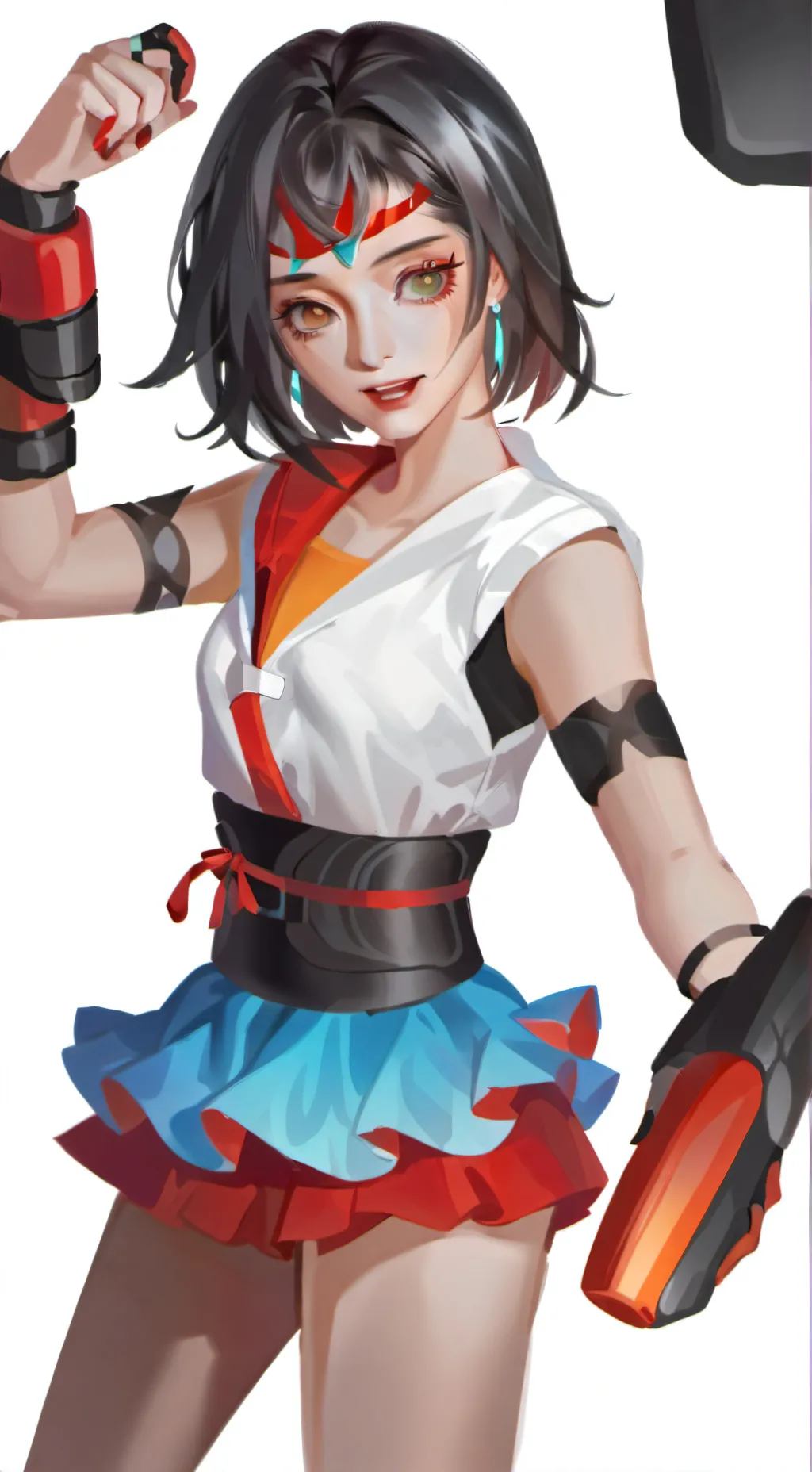 ai character: clown kana background
