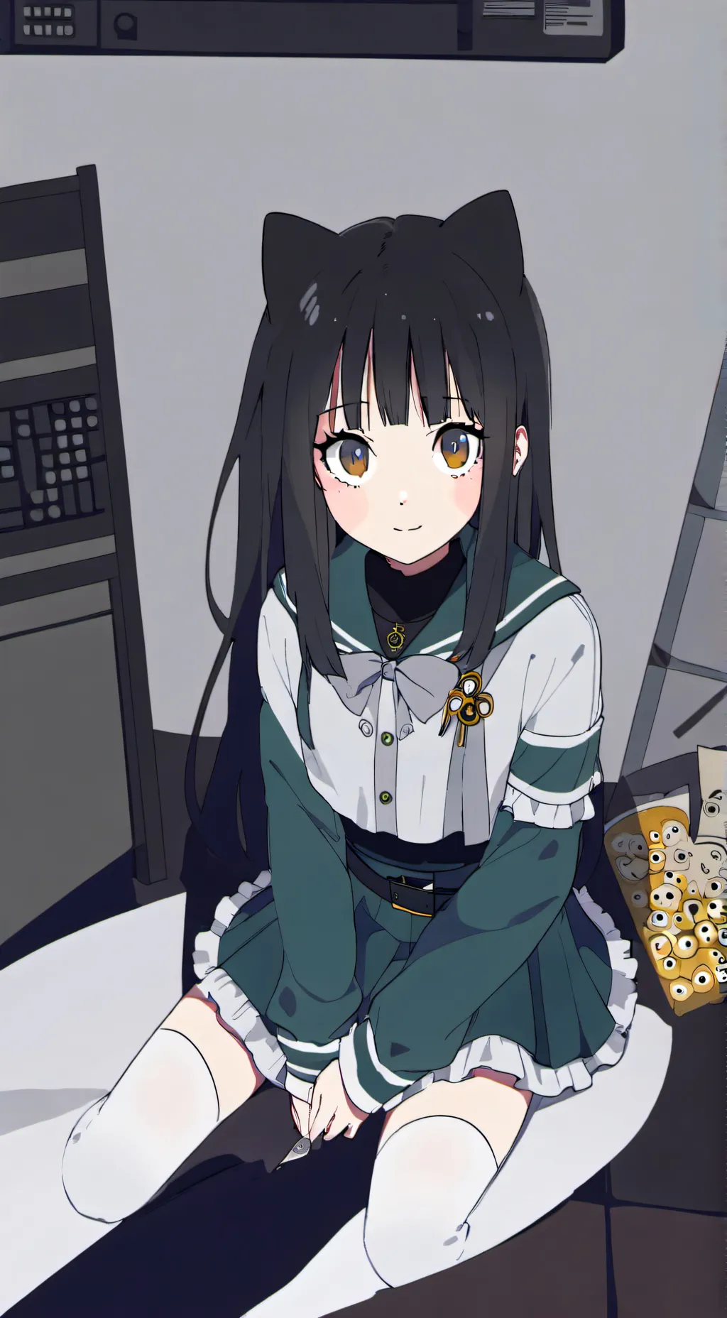 ai character: Mha 👻 background