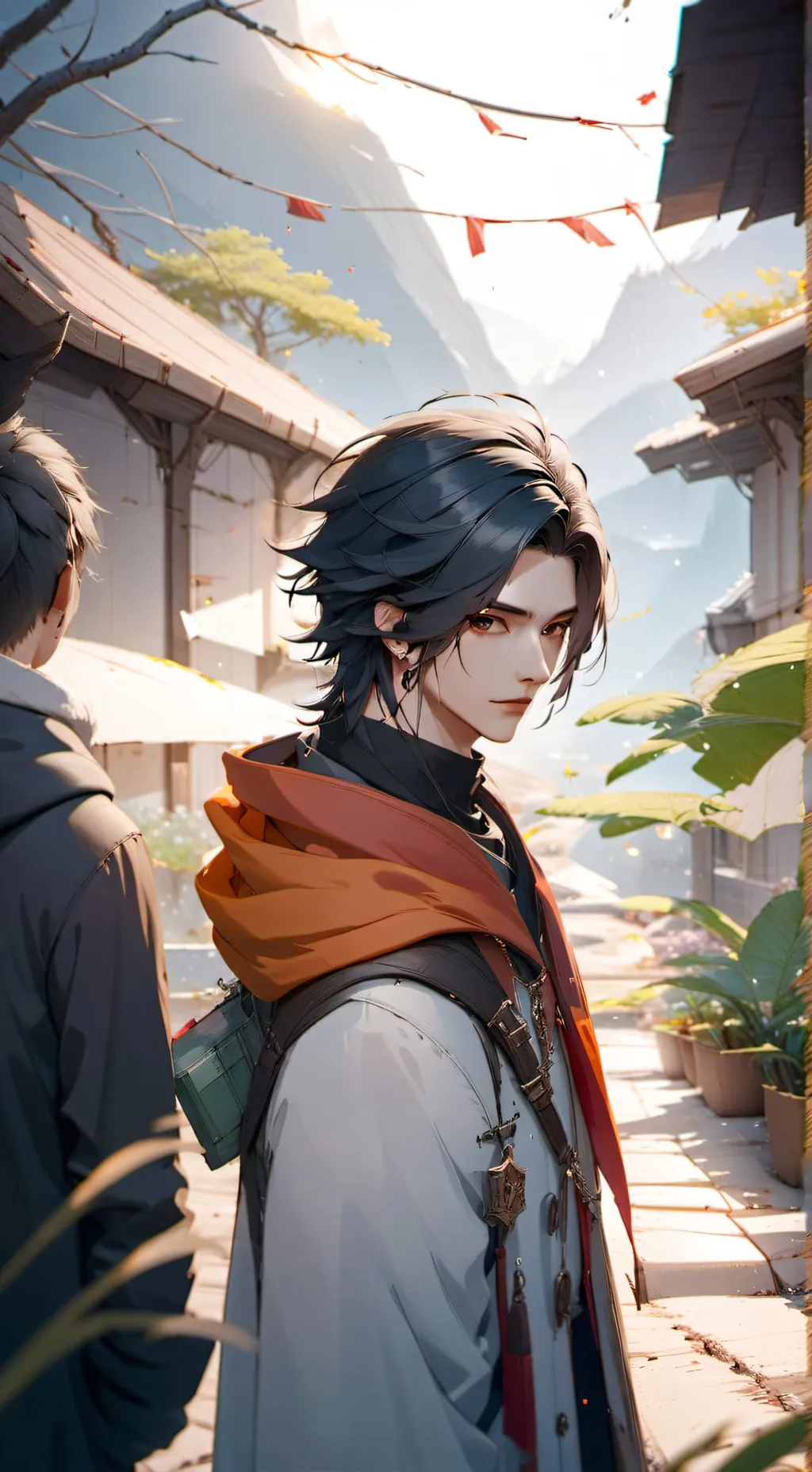 ai character: lion<3 ♪§∆ background