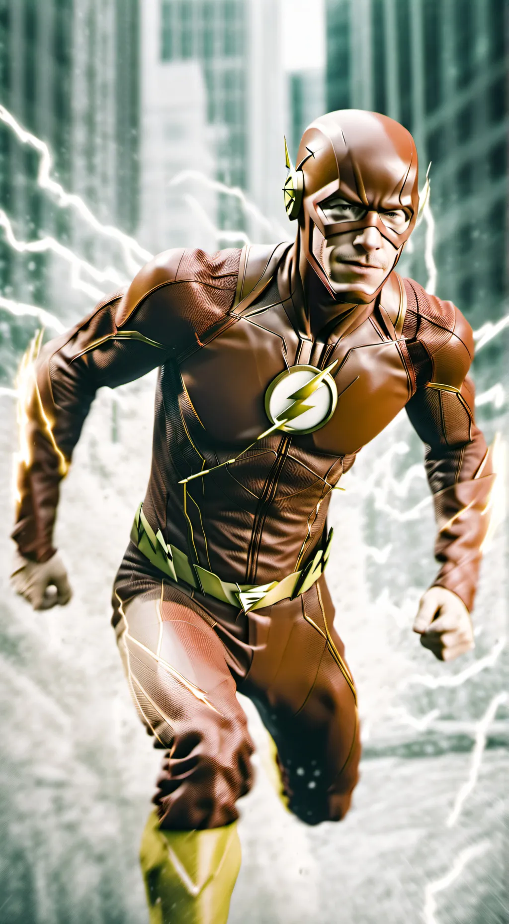 ai character: Team Flash background