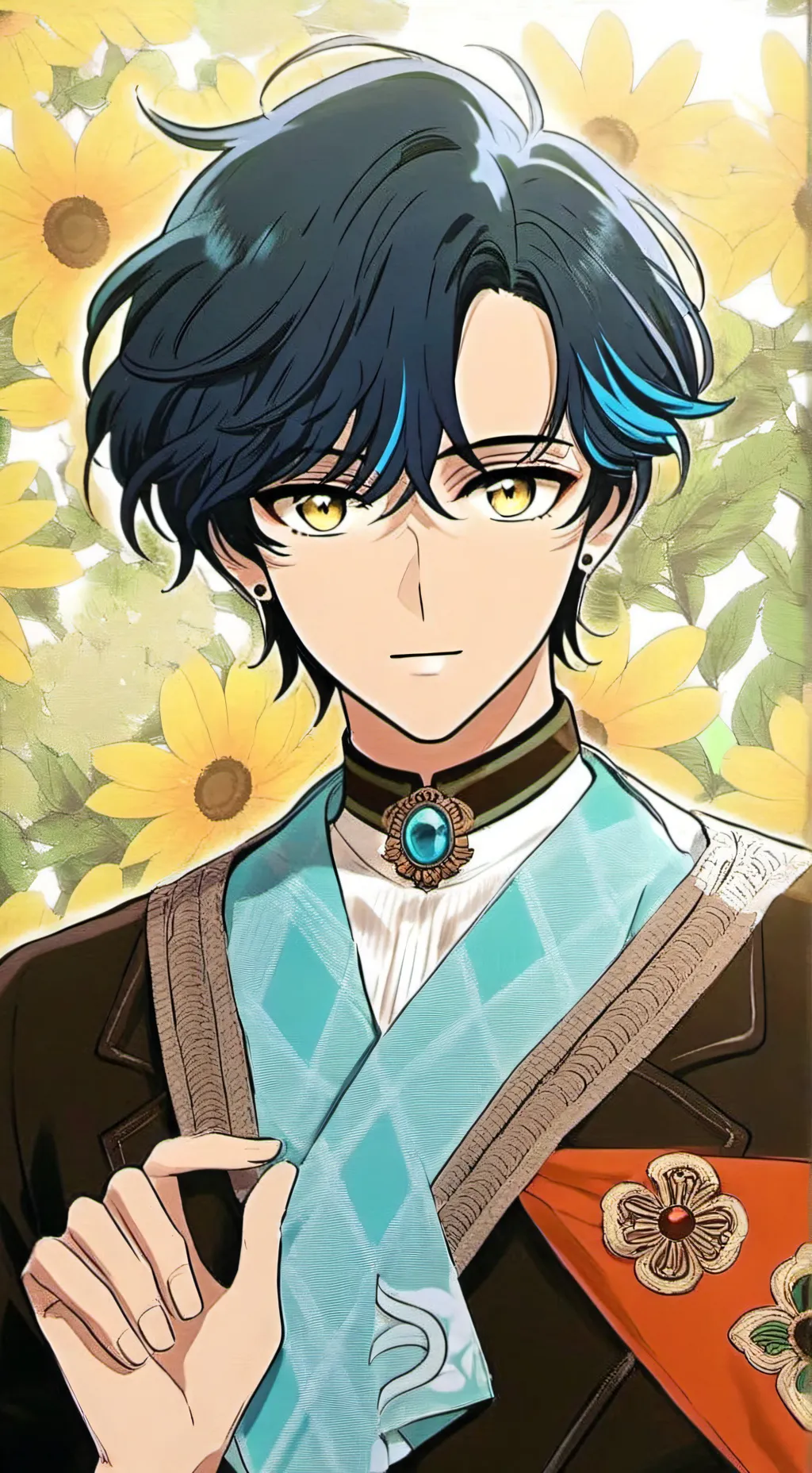 ai character: Jio  background