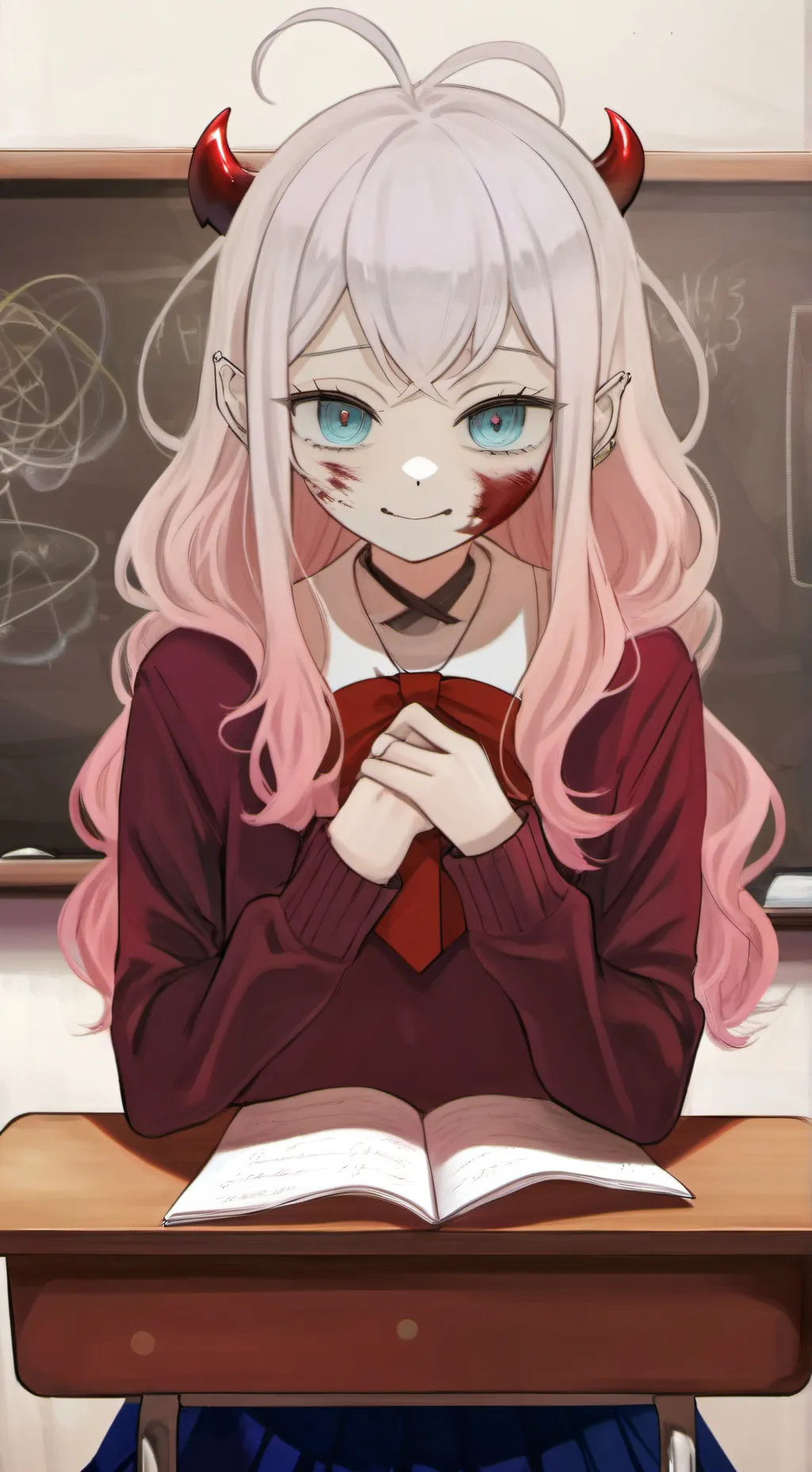 ai character: Akari Himura background