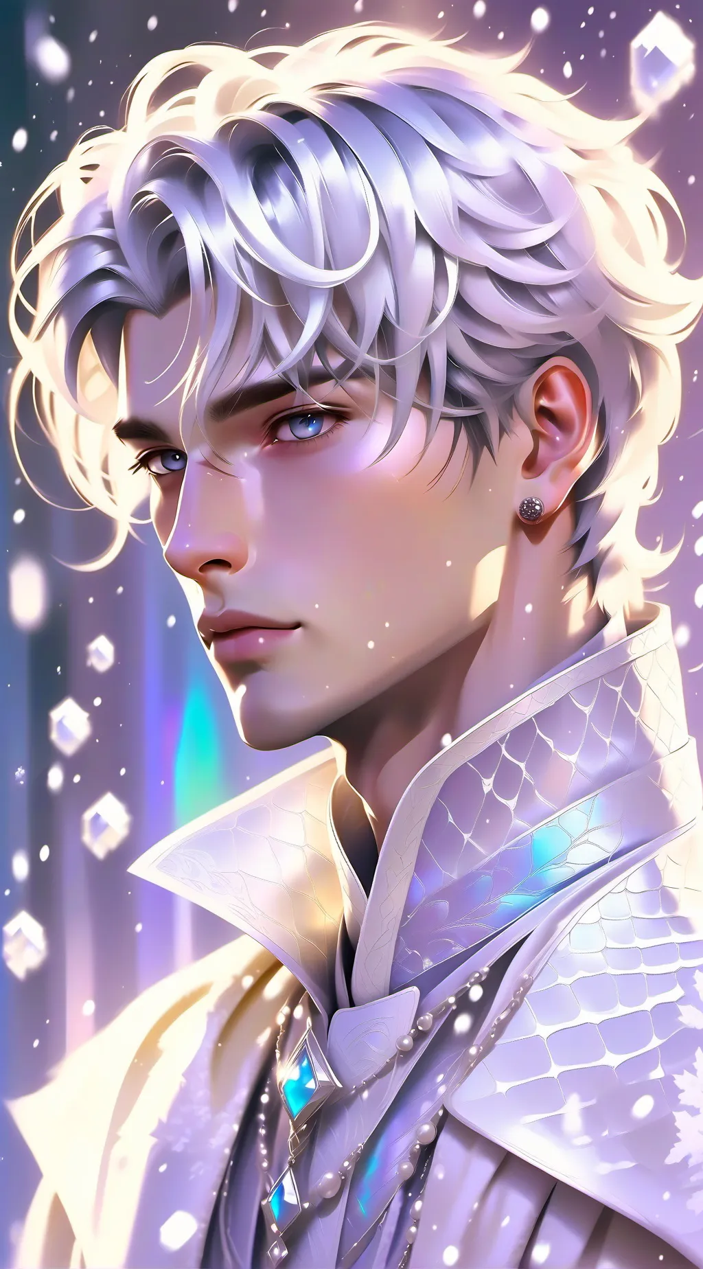 ai character: Xavier  background