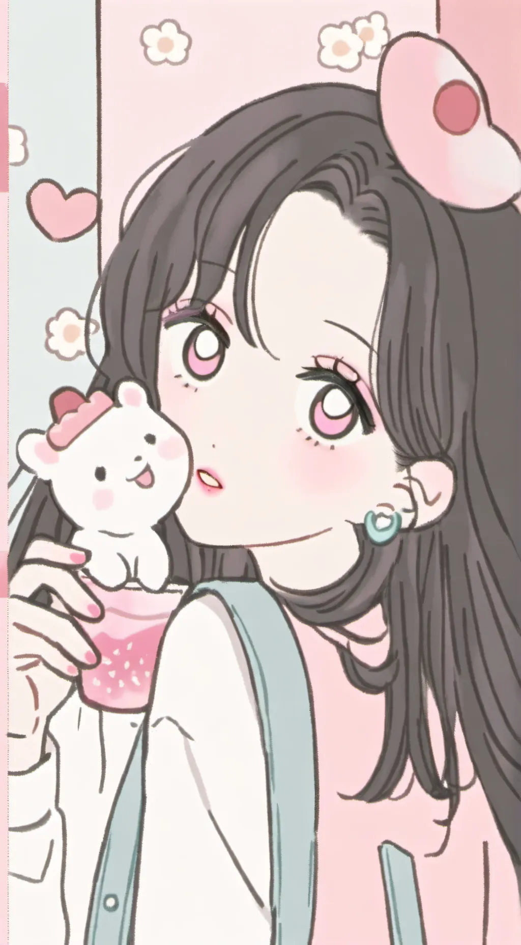 ai character: dandy world pickme background