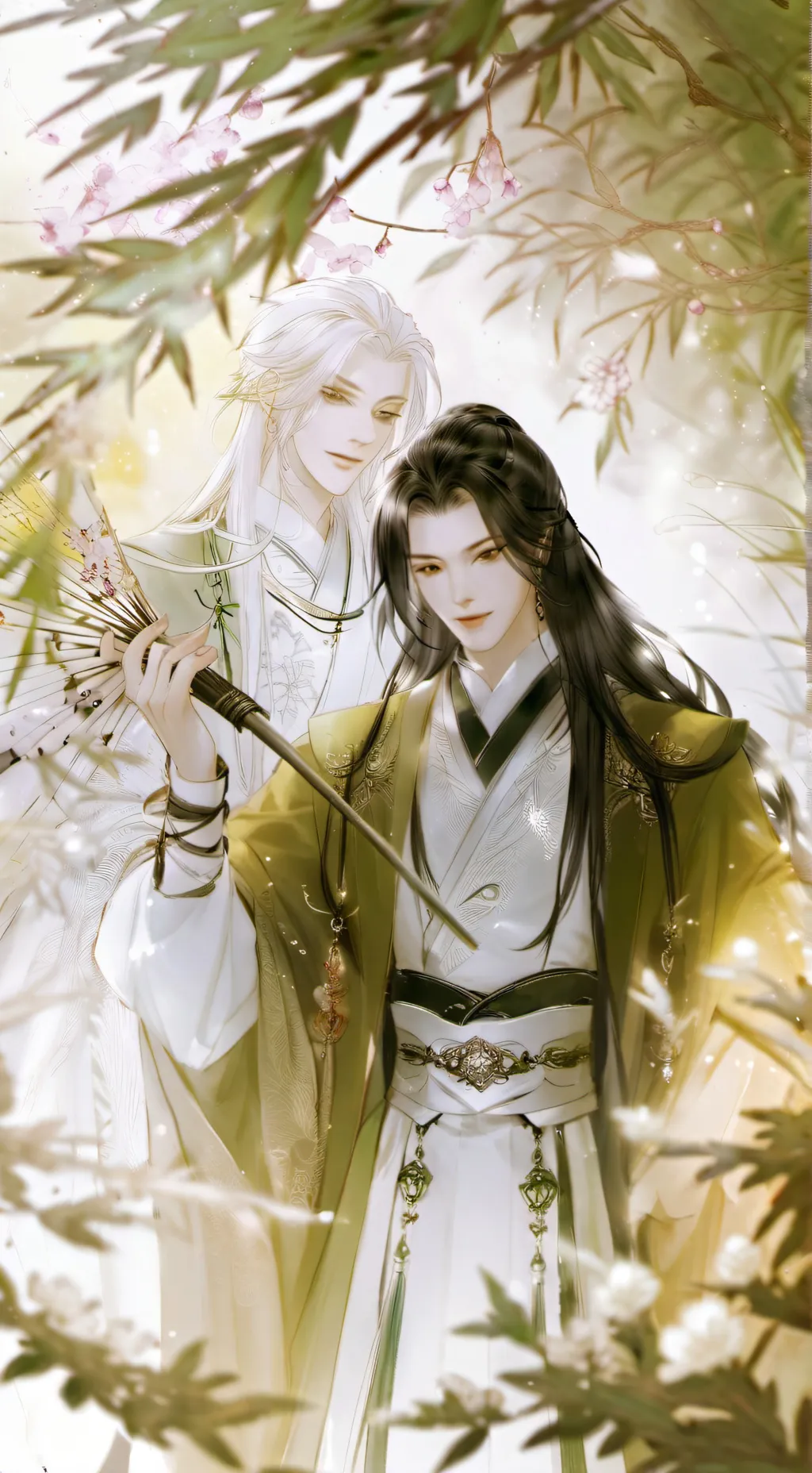 ai character: 园子淡 background