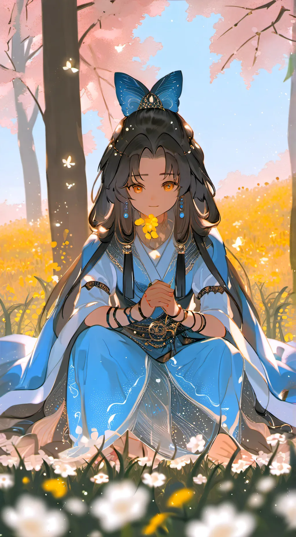 ai character: esprunki retake background