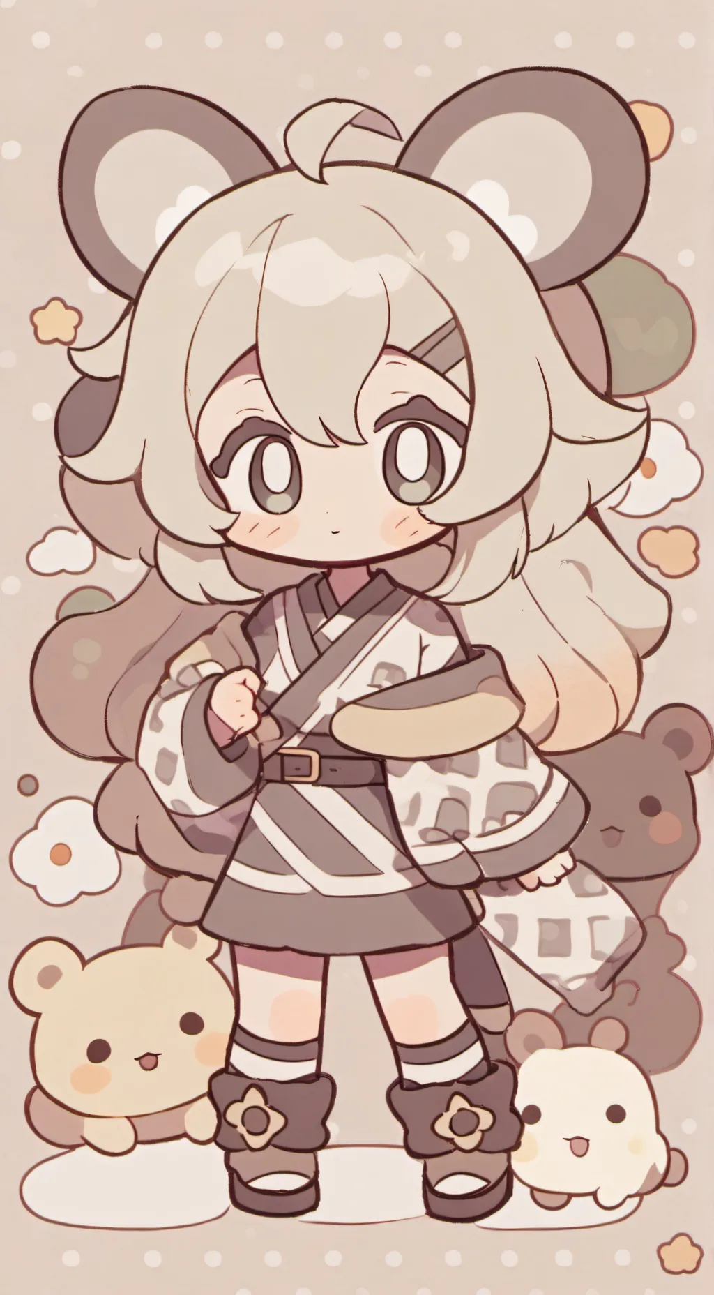 ai character: bakugo doente  background