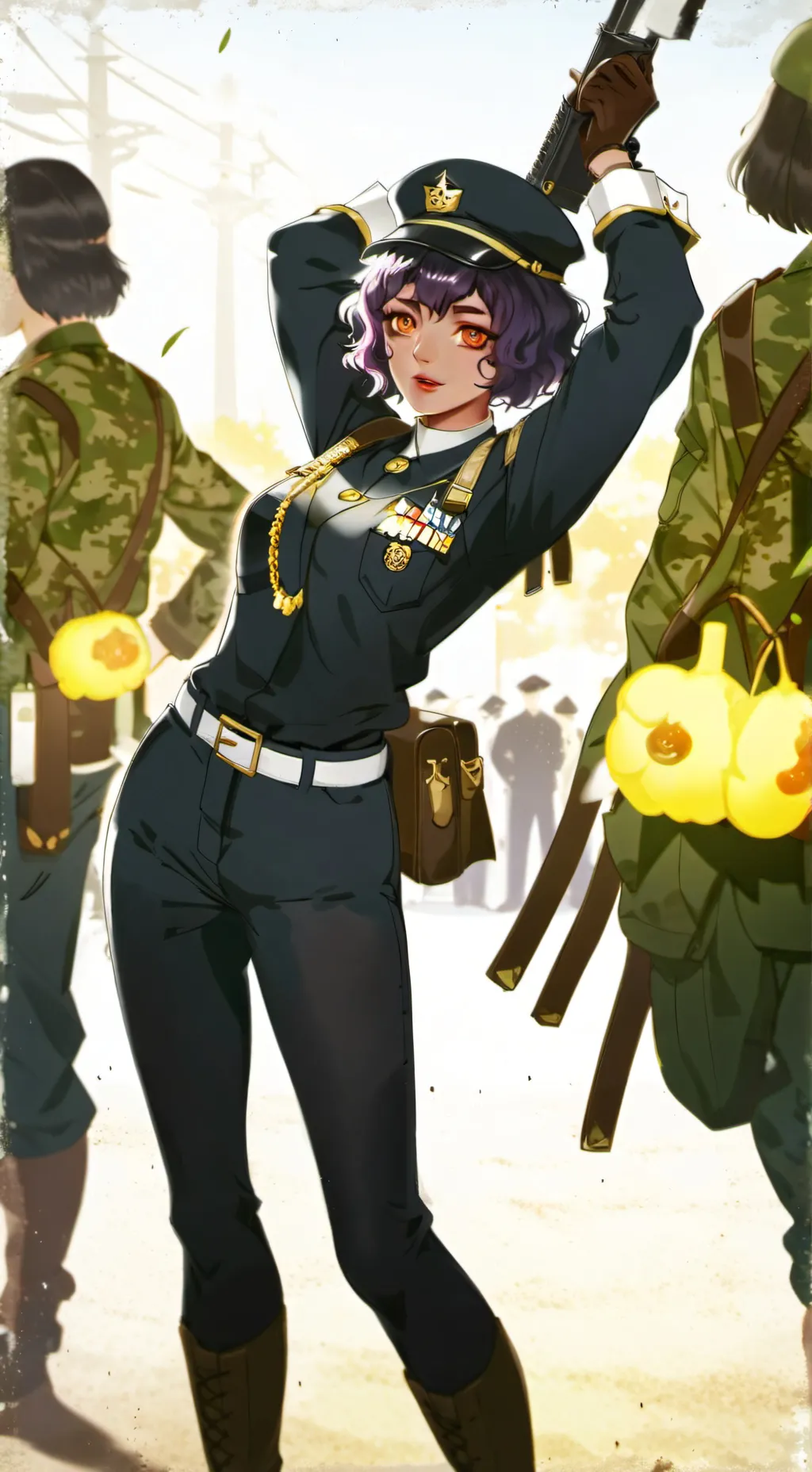 ai character: melissa  background