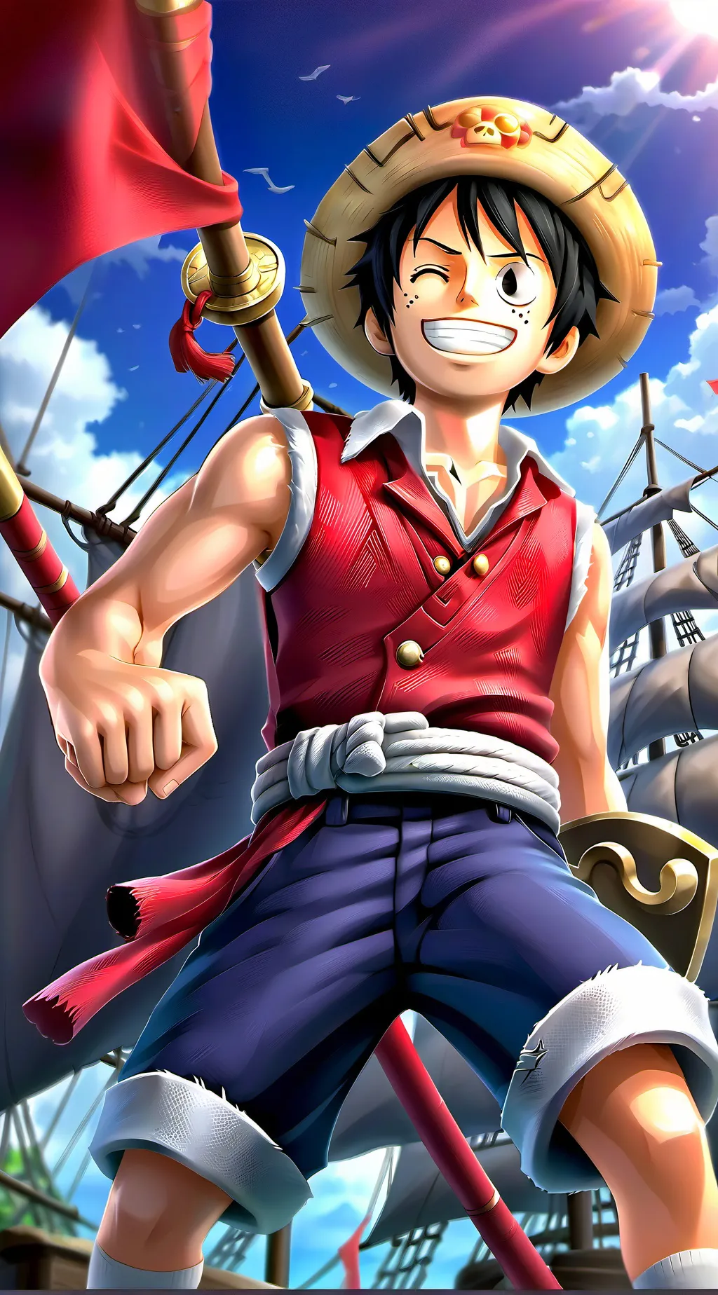Talkie AI - Chat with Monkey D. Luffy