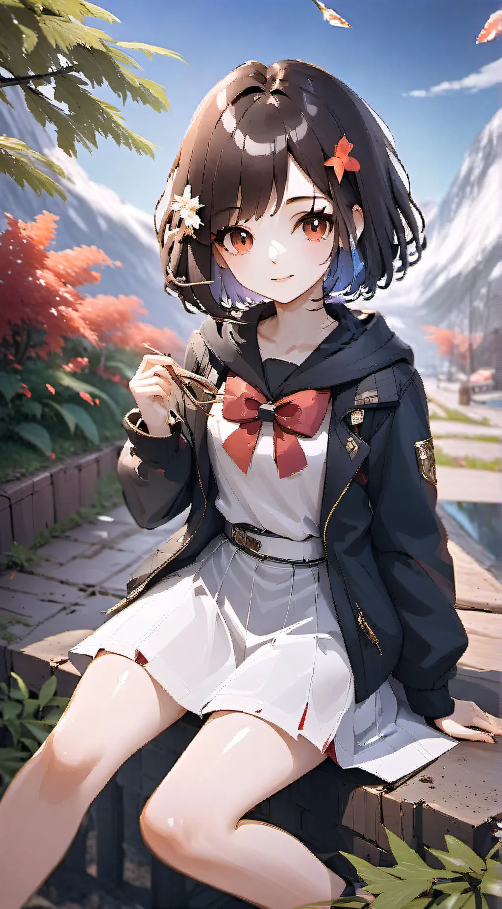 ai character: Aria egenberger background