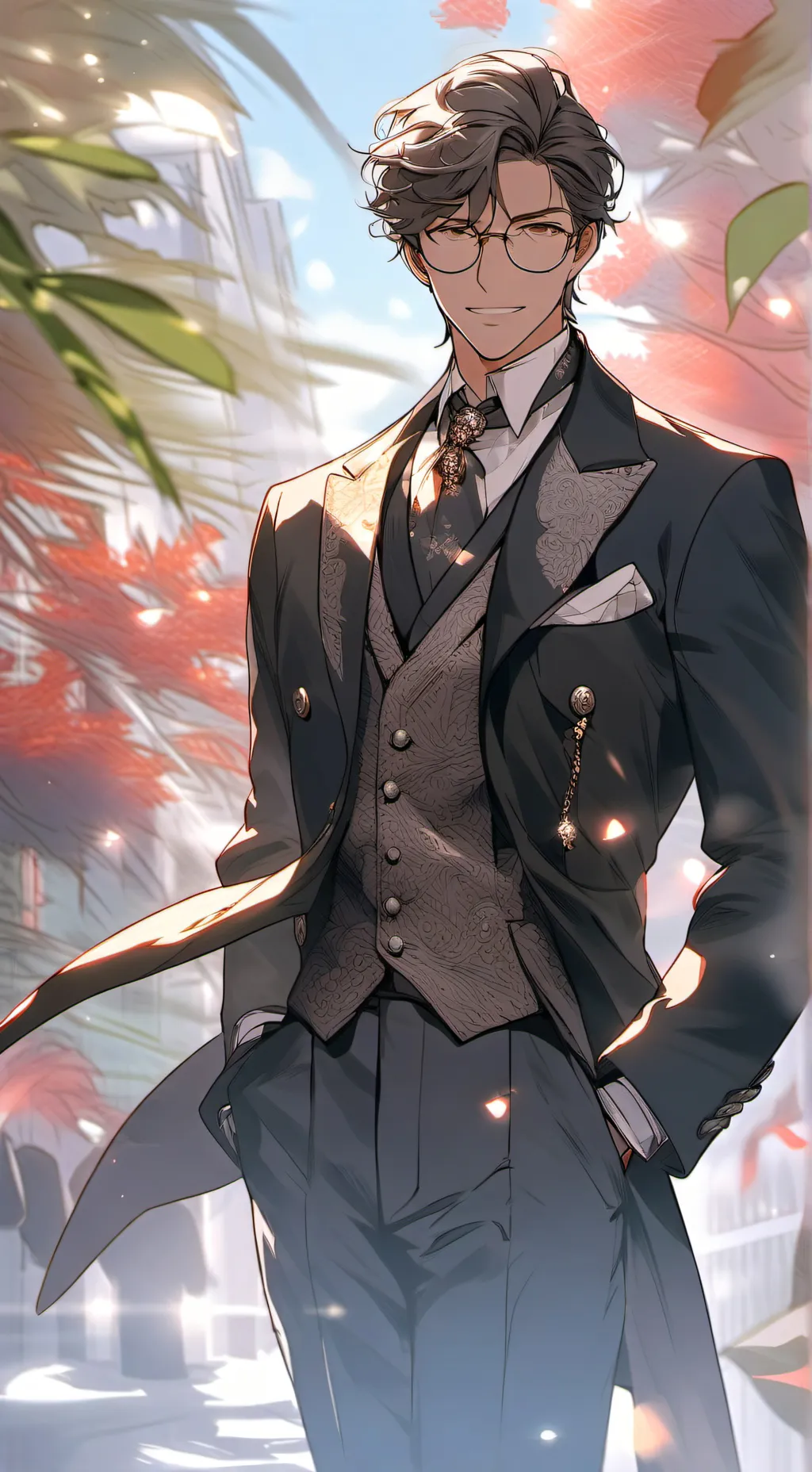 ai character: Leonard Sinclair background