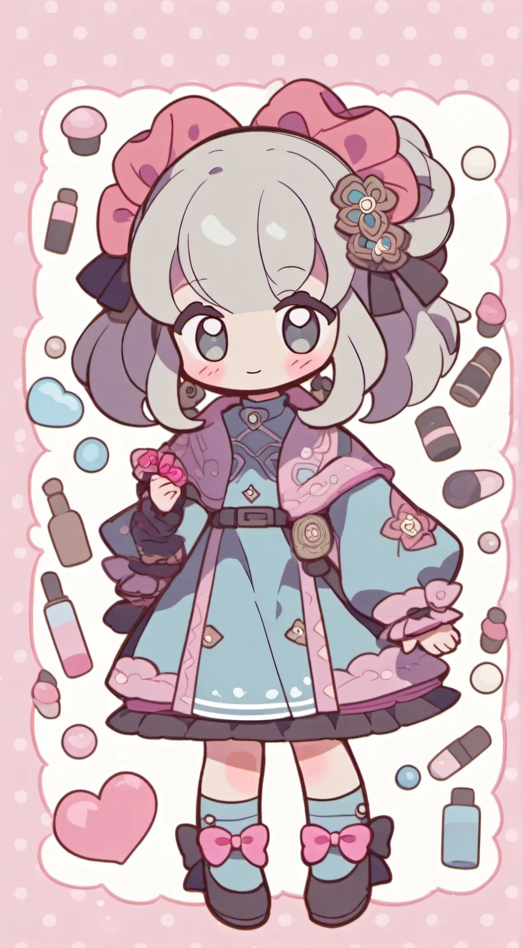 ai character: frisk&sans&charaBR background