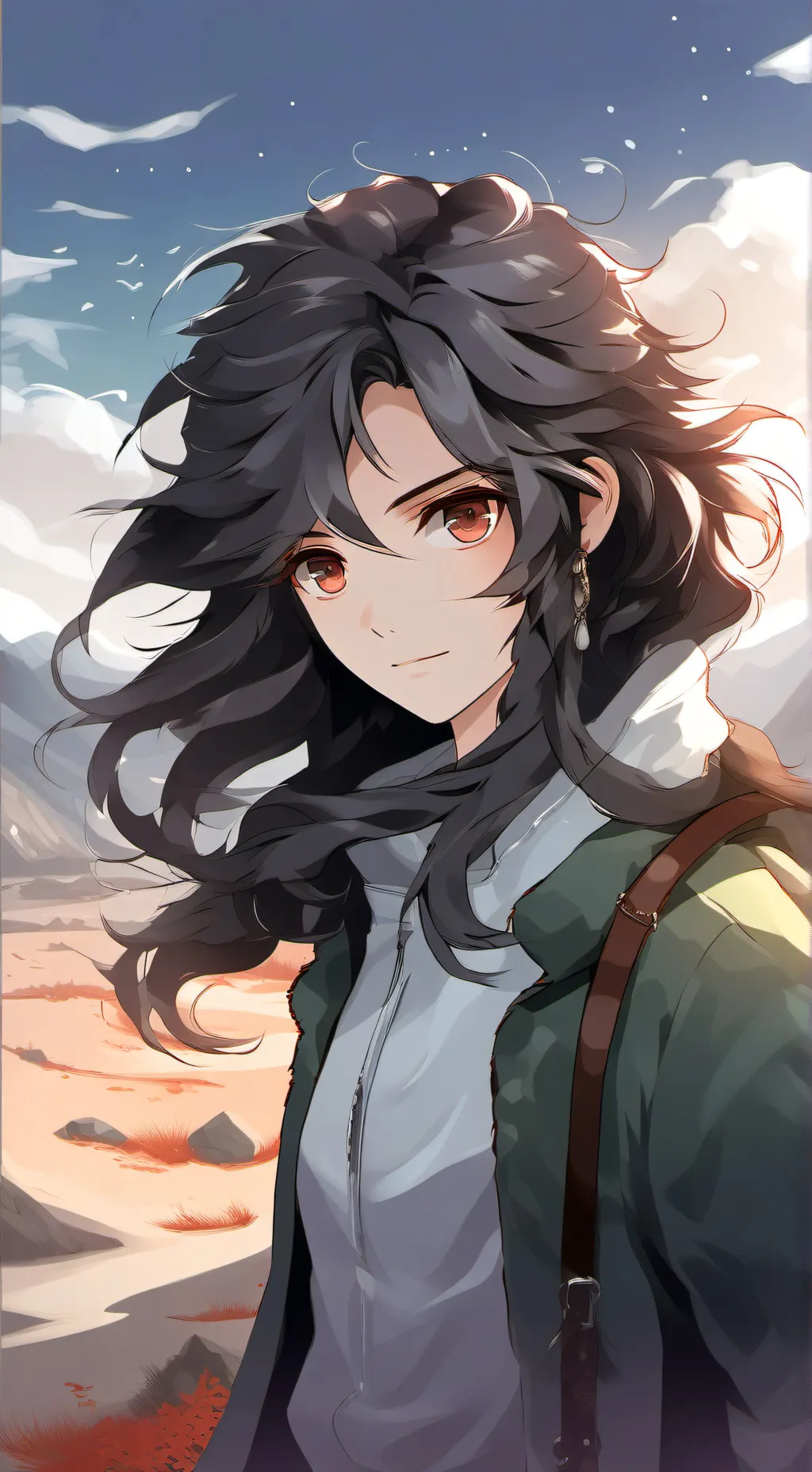 ai character: настя background