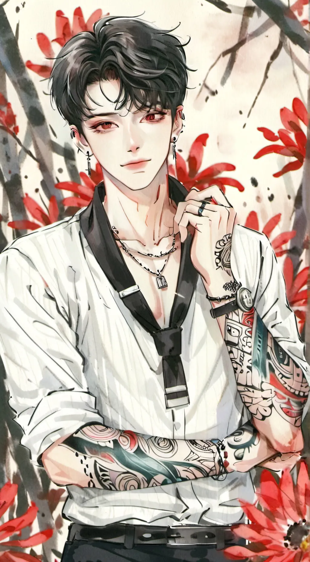 ai character: Evan background