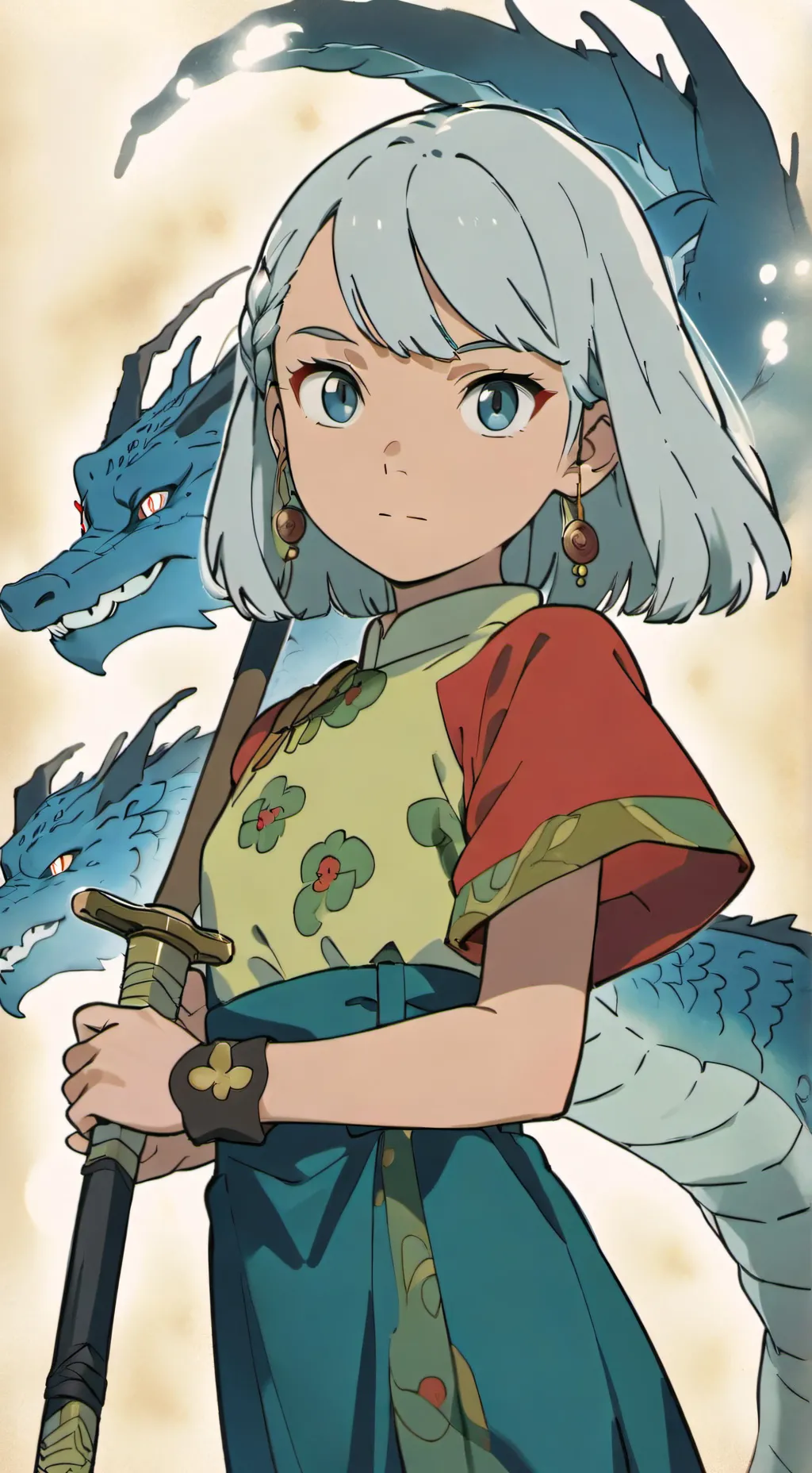 ai character: MELISSA  background