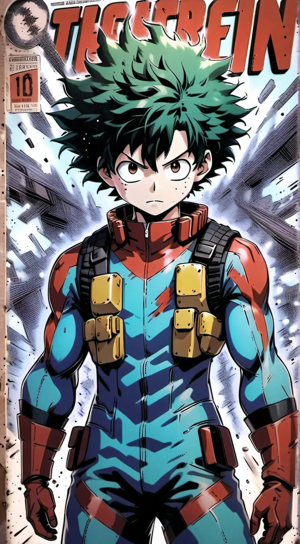 ai character: MHA Samsung  background