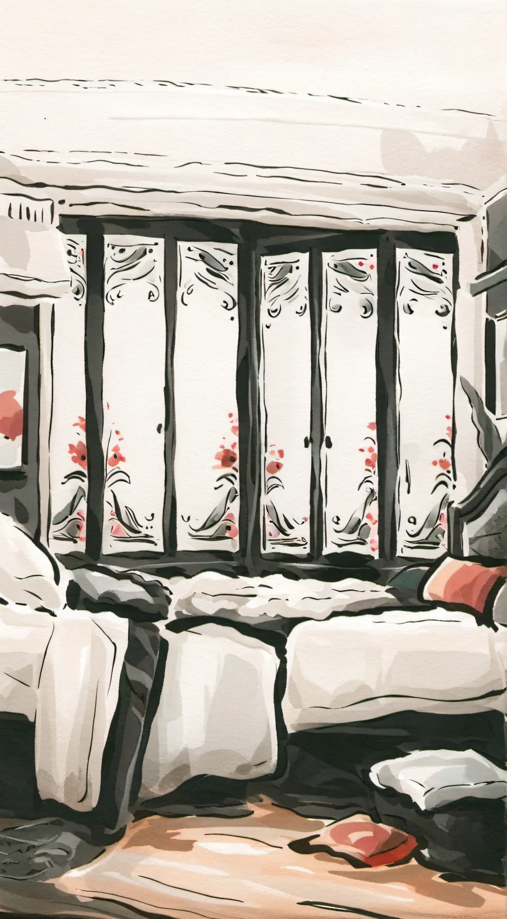 ai character: hh randome shit background