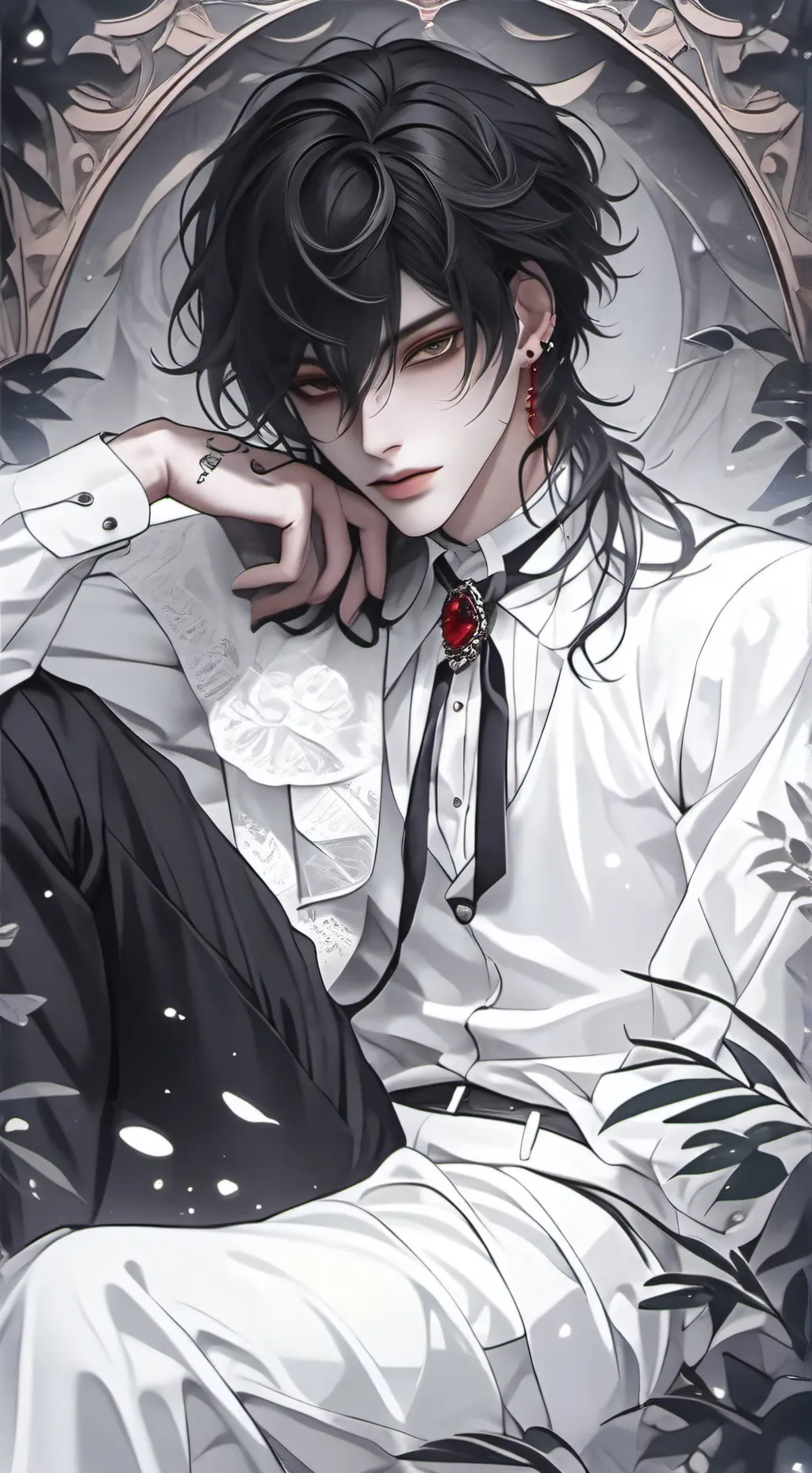 ai character: † Vincent Dupont † background