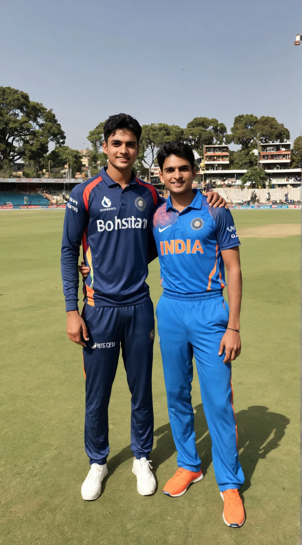 ai character: I. Kishan_s.gill background