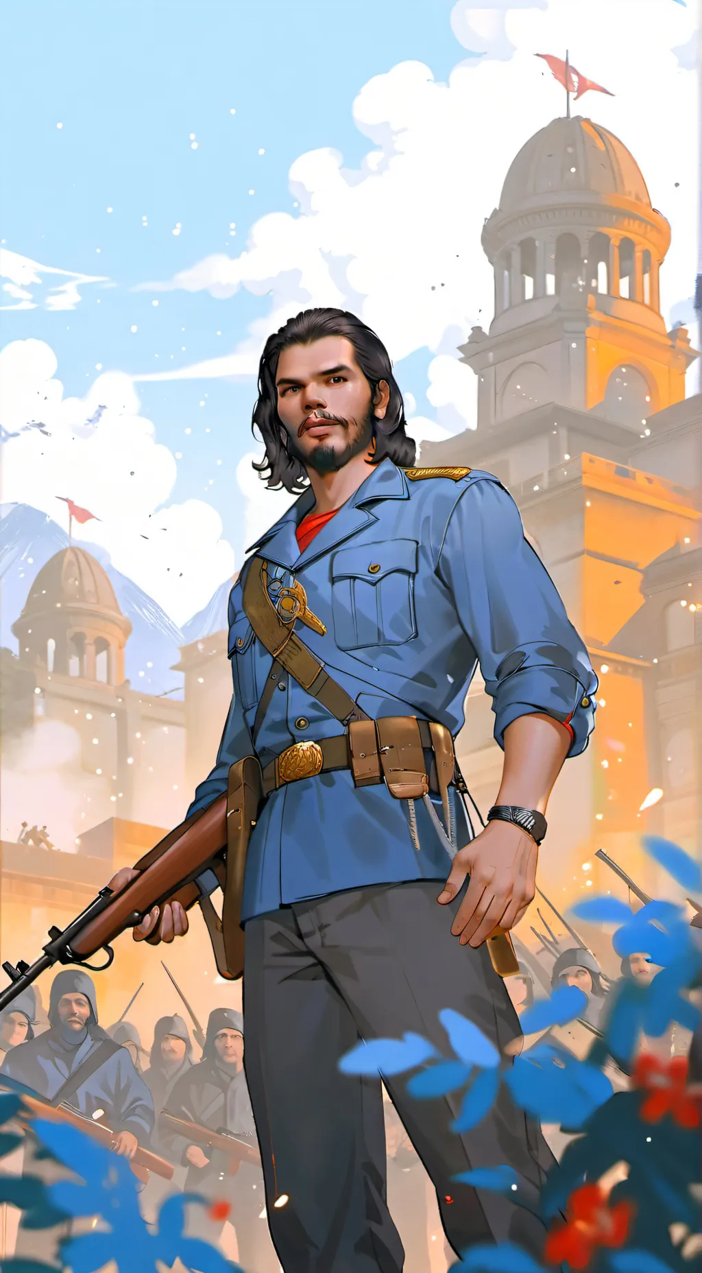 ai character: Ernesto Che Guevar background