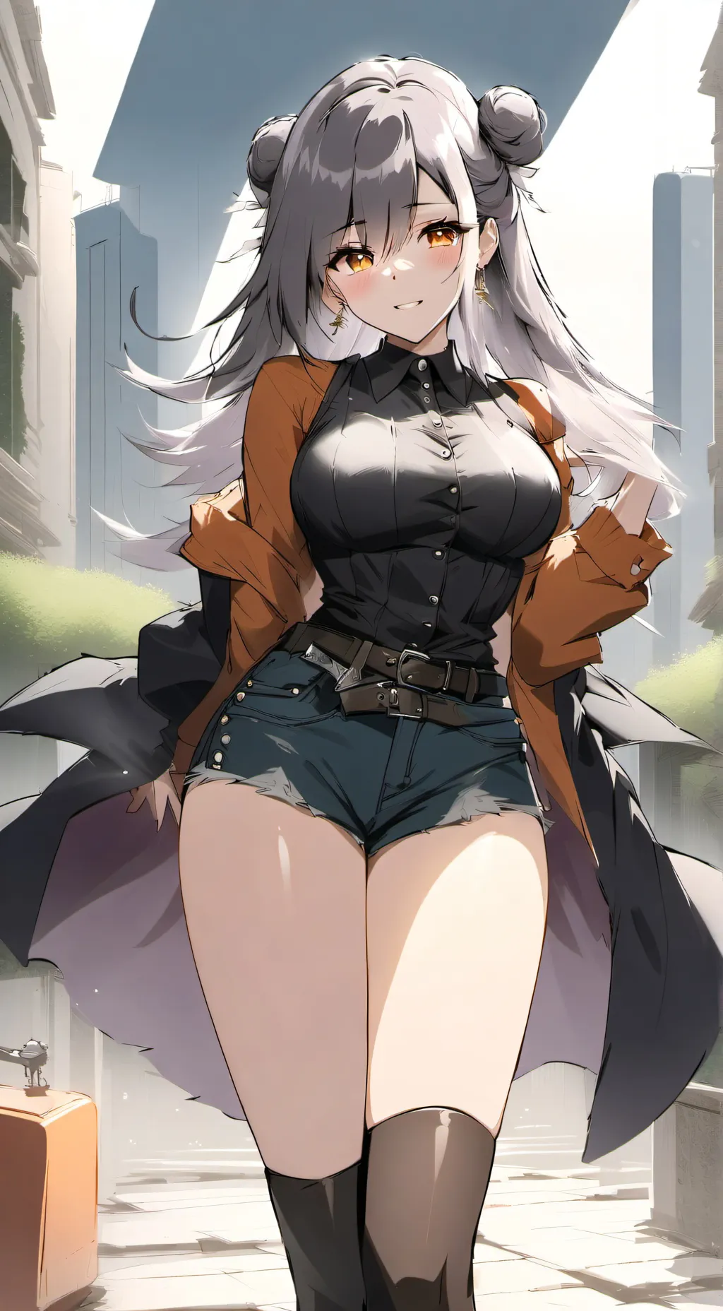 ai character: miki background