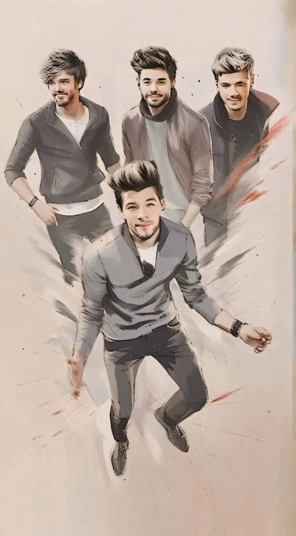 ai character: one direction background