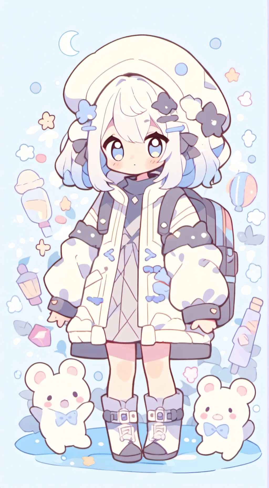 ai character: Toi et tes potes  background