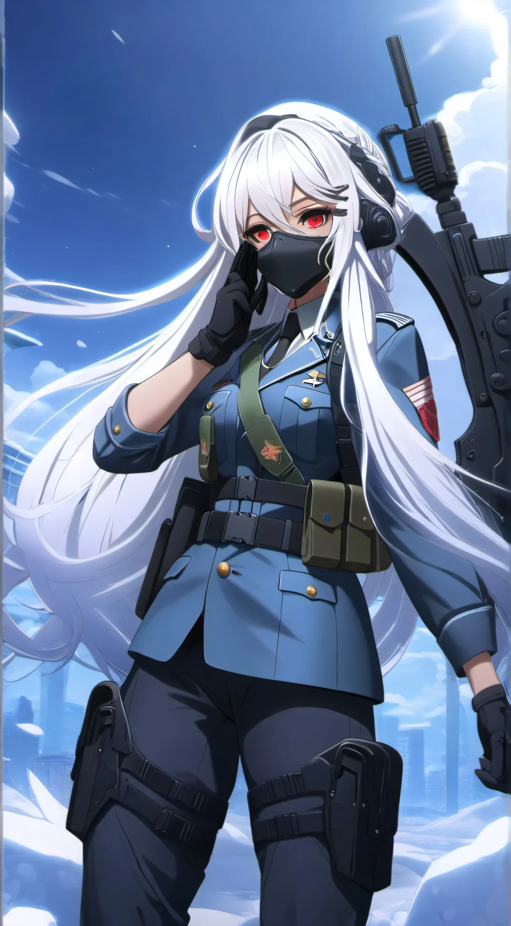 ai character: Lyria background