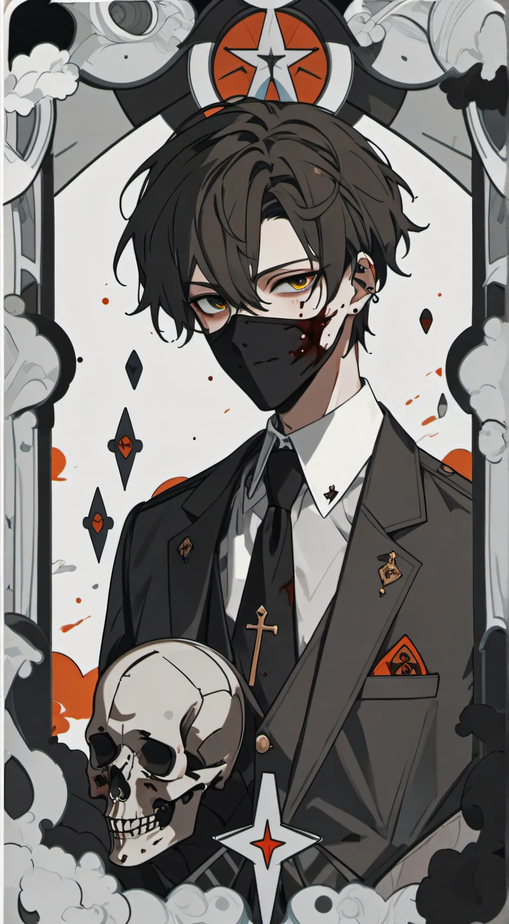 ai character: zack  background