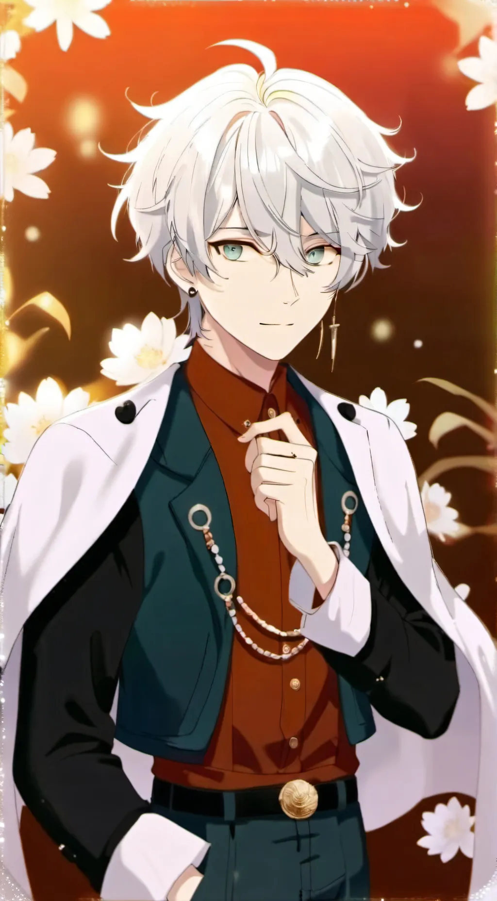 ai character: caique  background