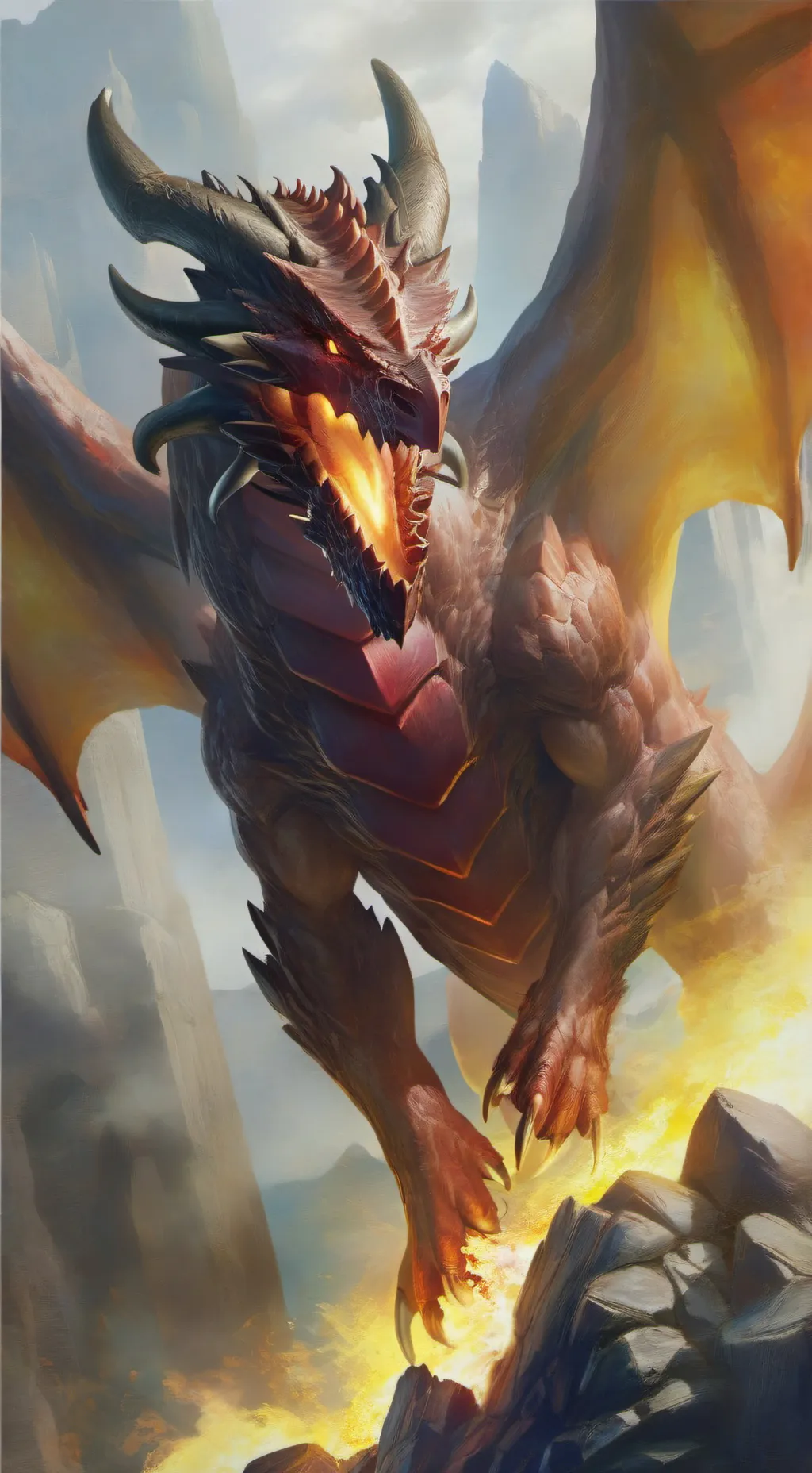 Talkie AI - Chat with Great Flame Dragon