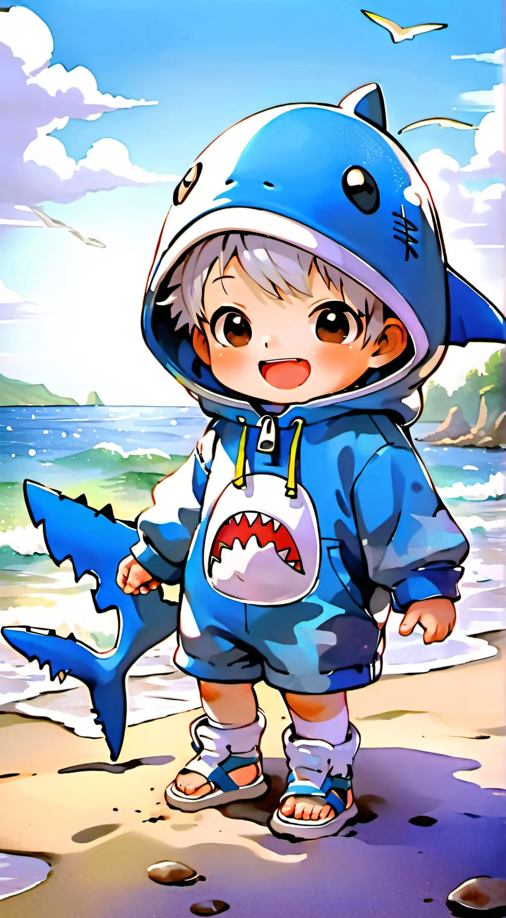 ai character: oliver background