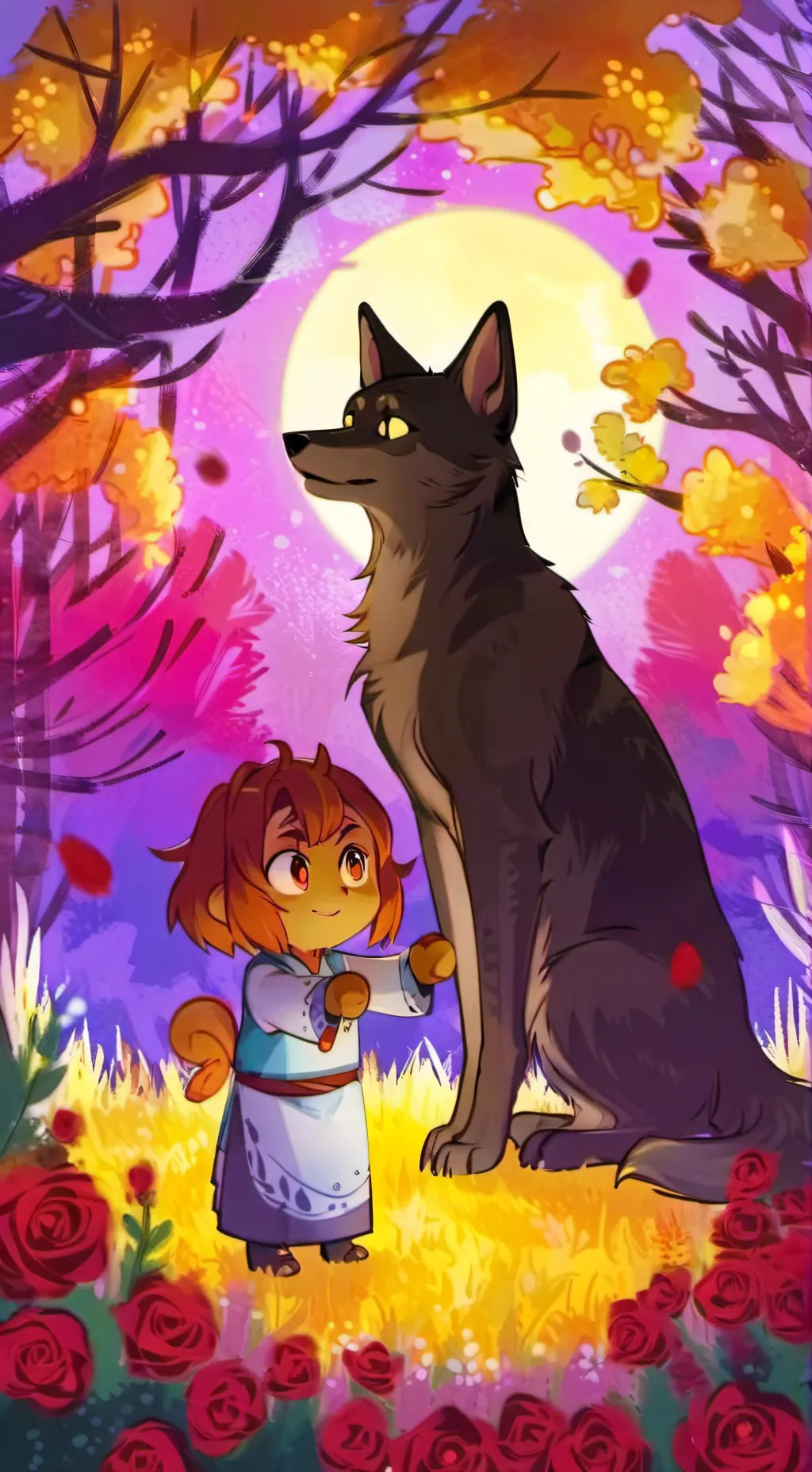 ai character: Dogday background