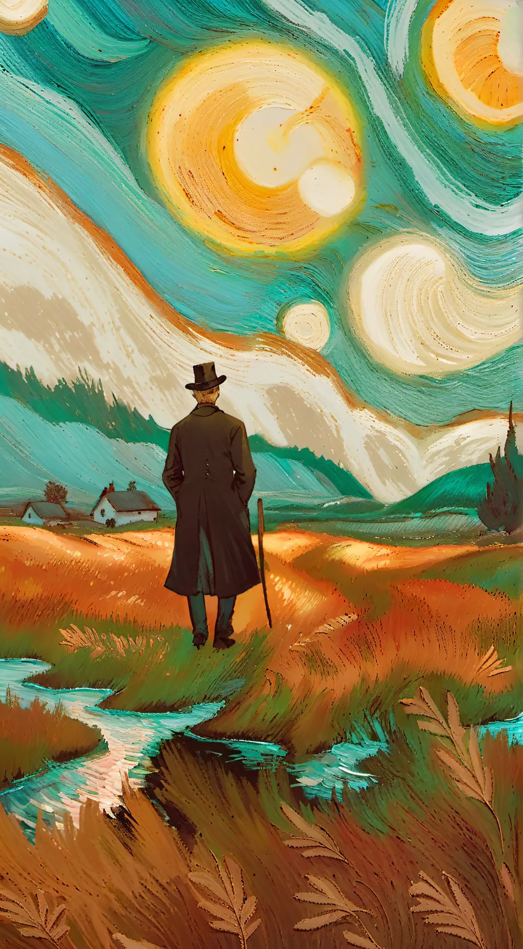 ai character: md dg background