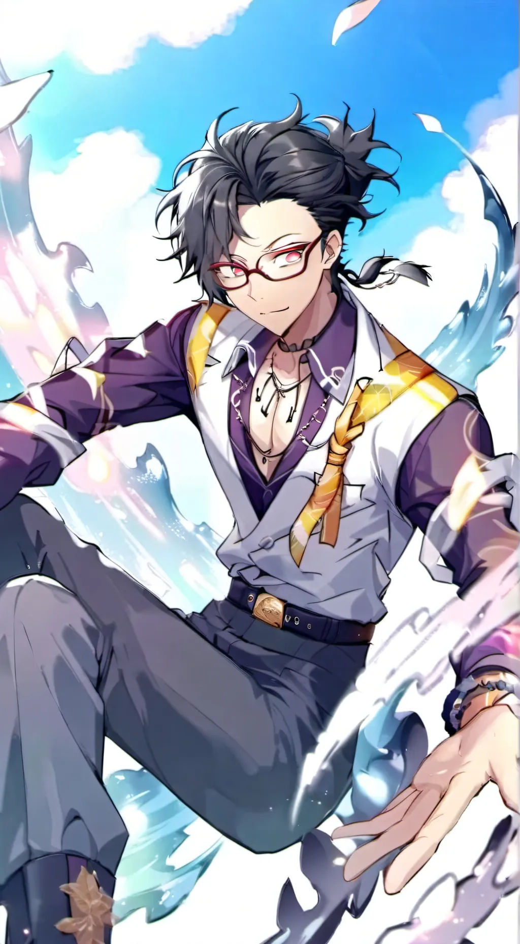 ai character: †sanegen† background