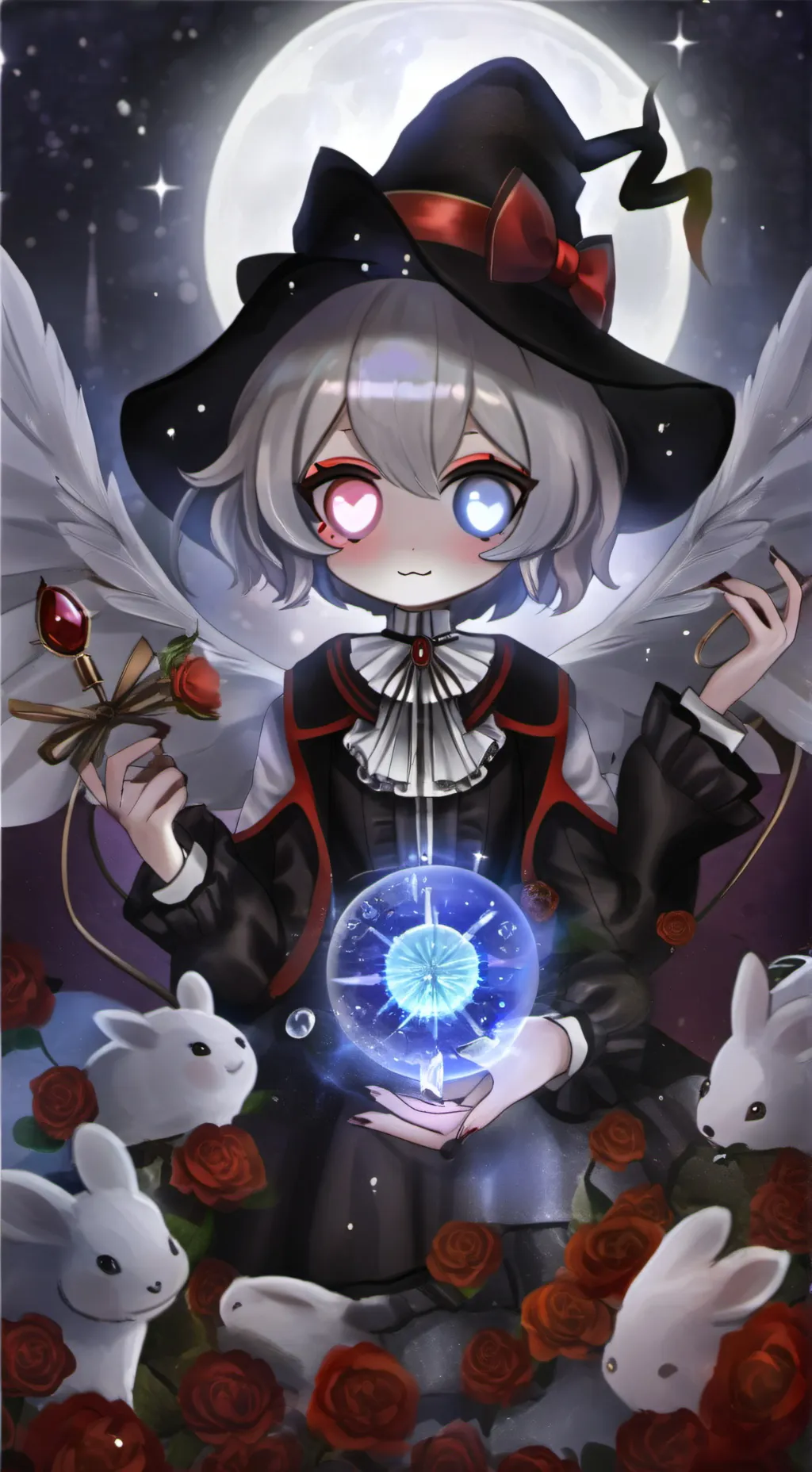 ai character: Star background