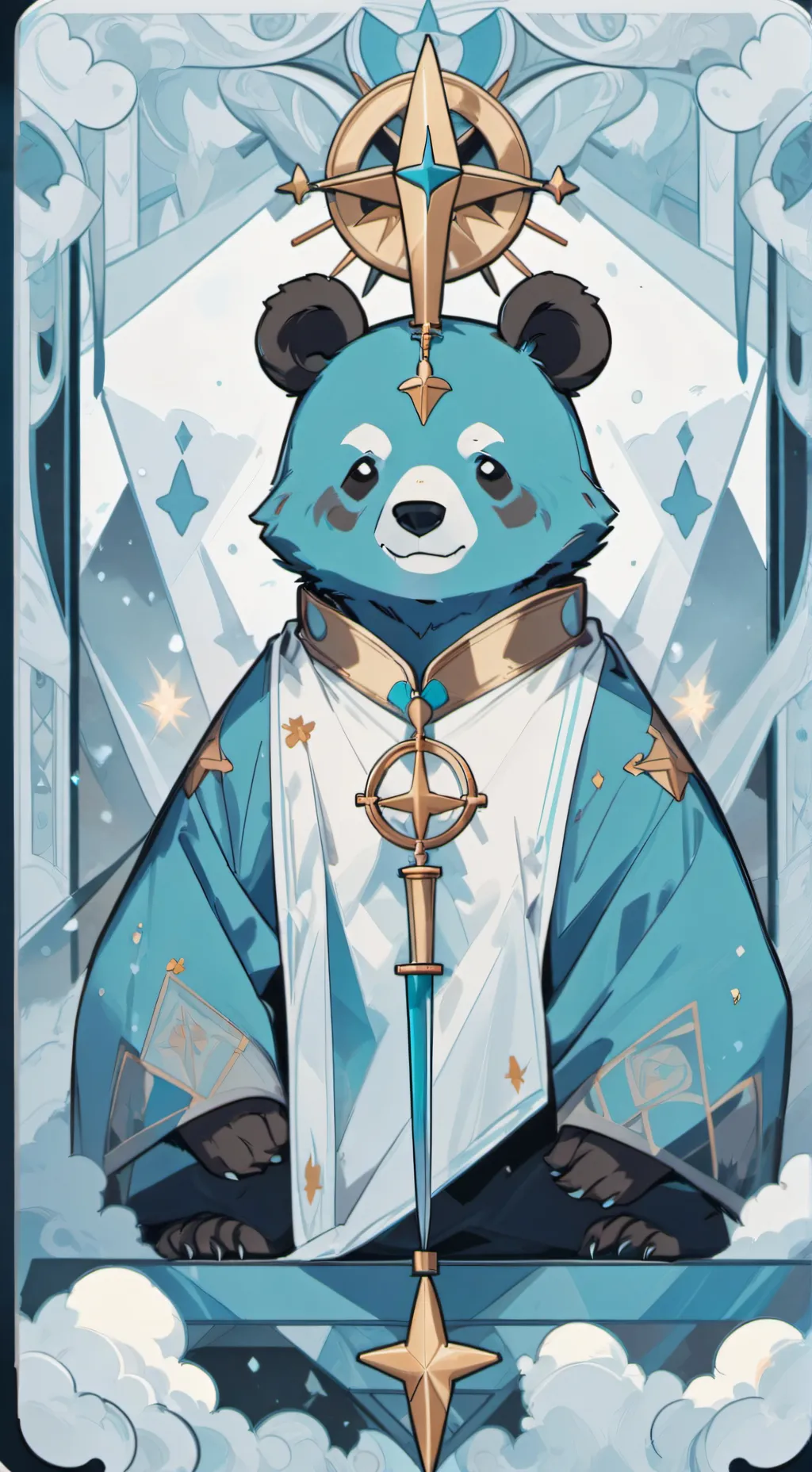 ai character: Sky (sprunki) background