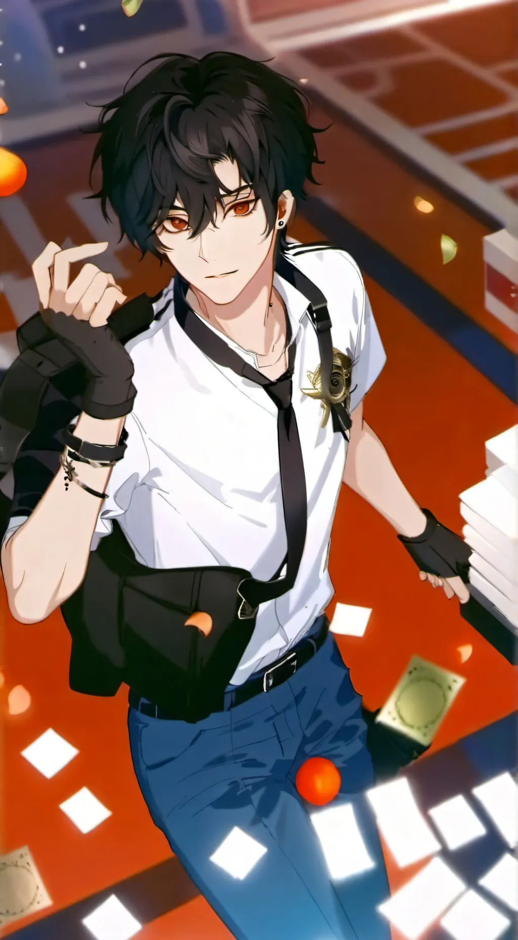 ai character: илья background