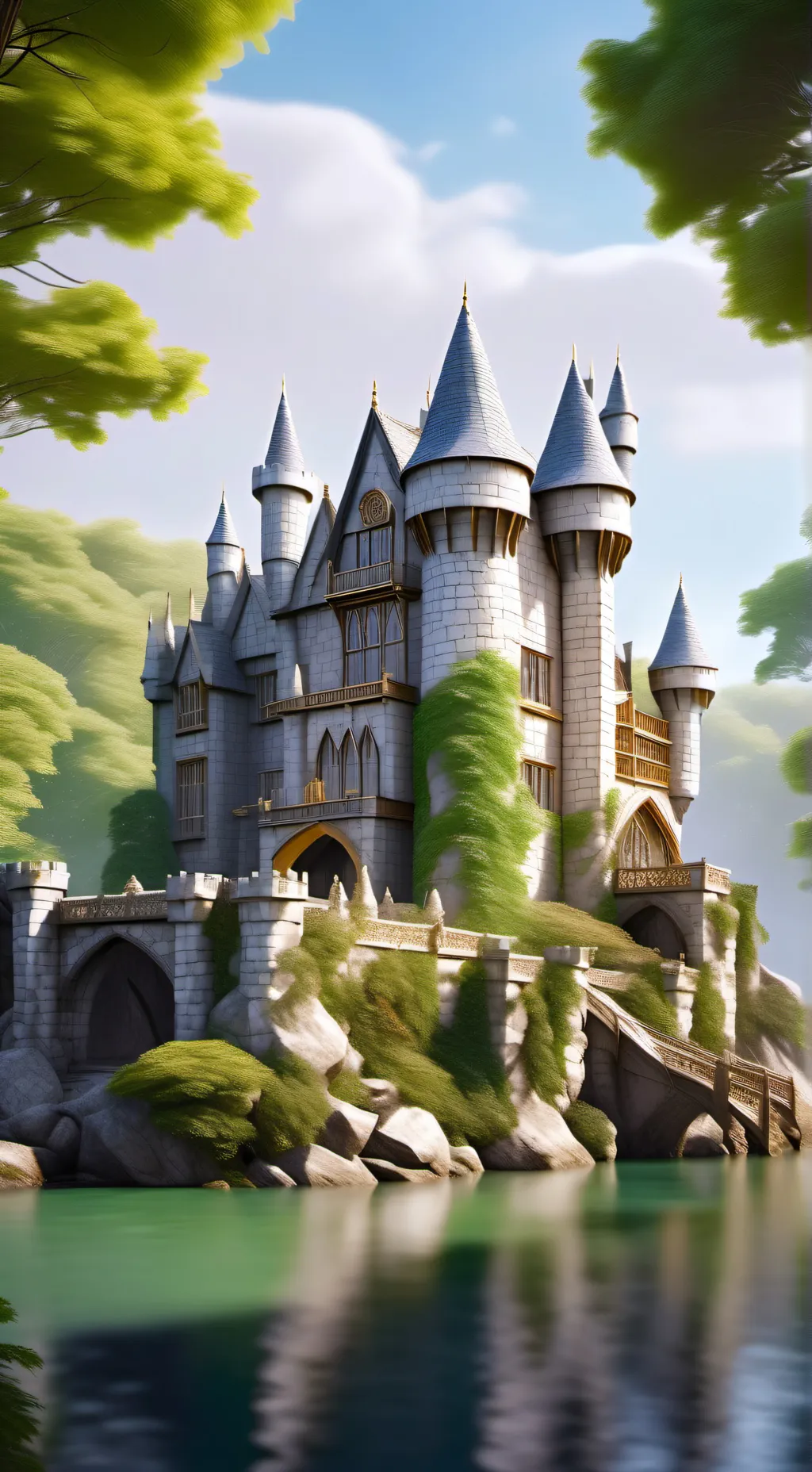 ai character: Hogwarts background