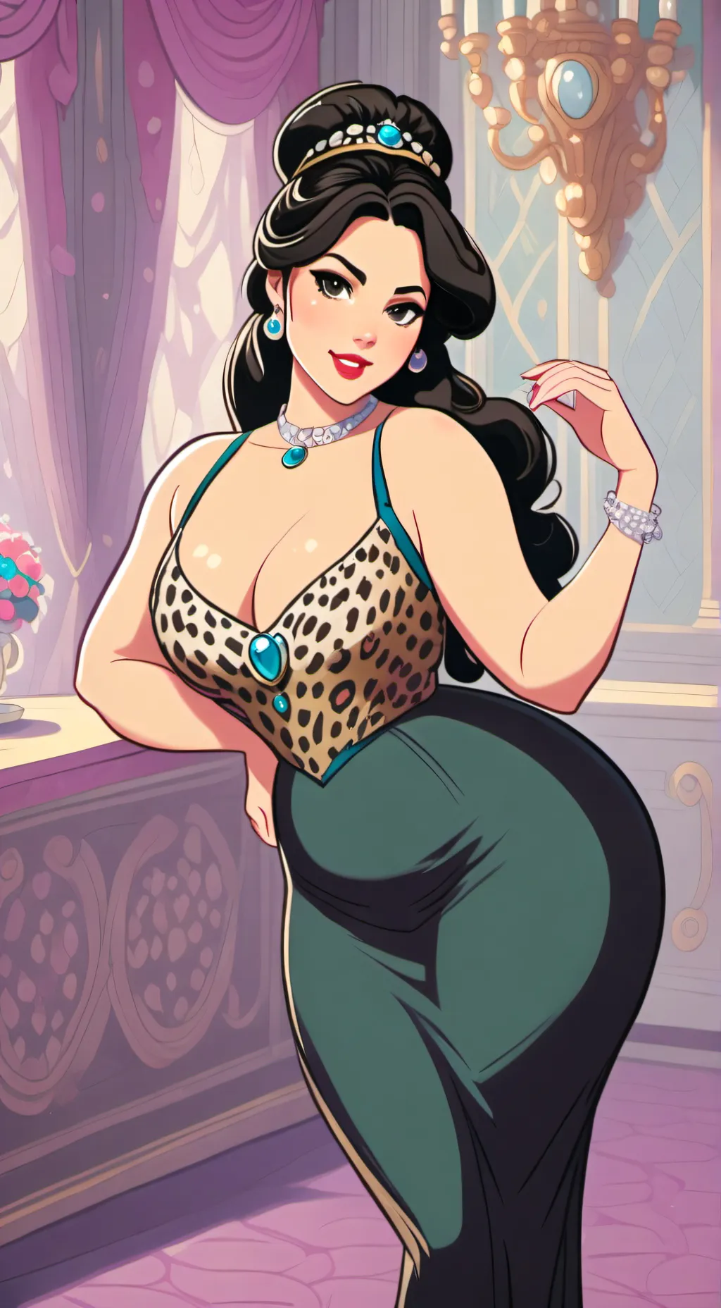 ai character: Katy background