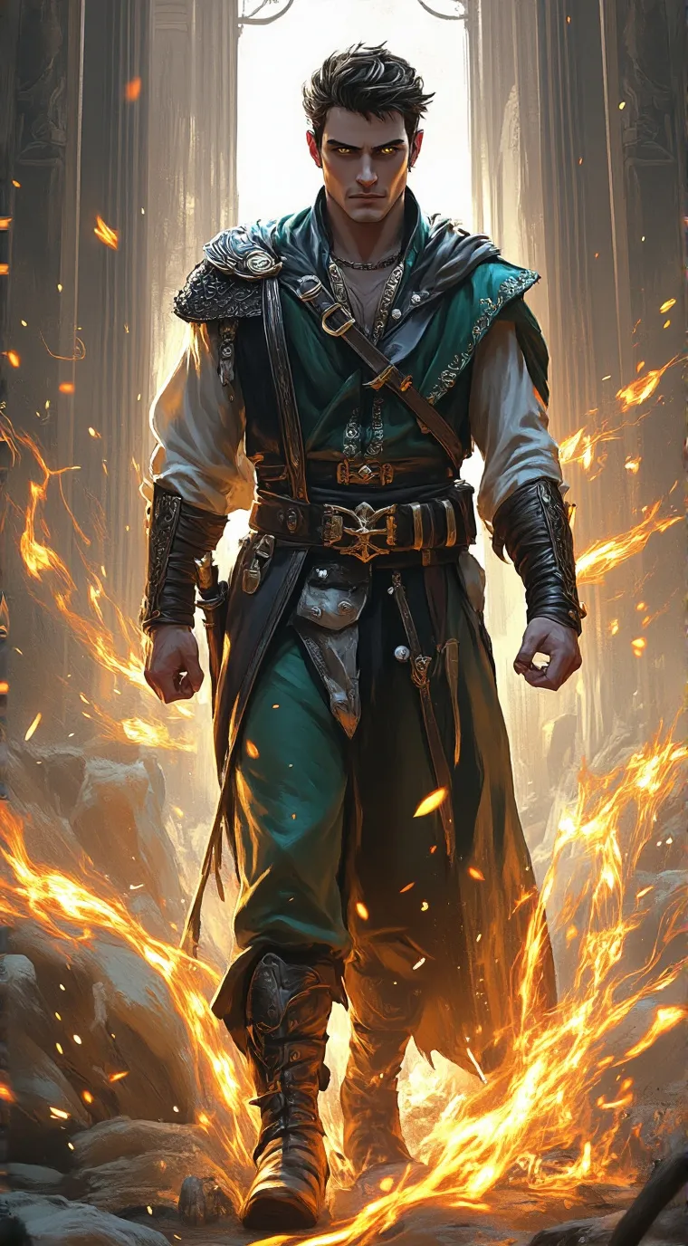 ai character: Ezra Blackwell  background