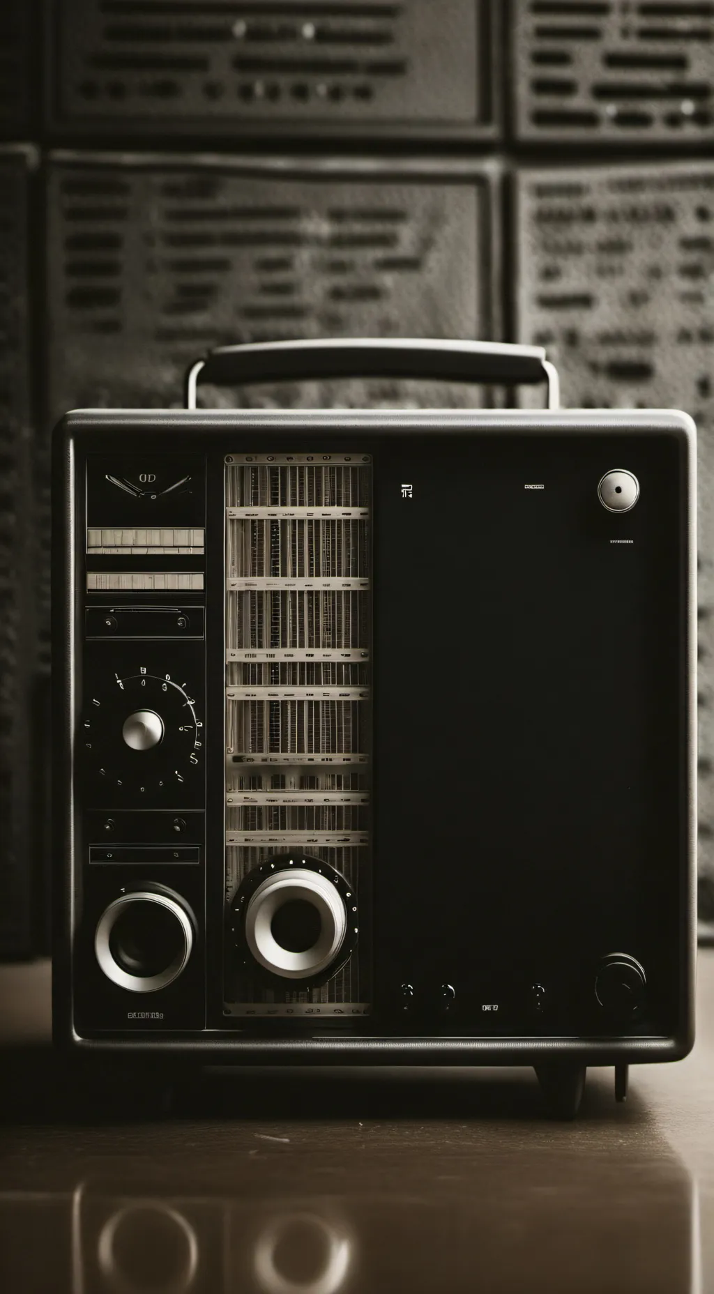 ai character: Broken Radio Alert background