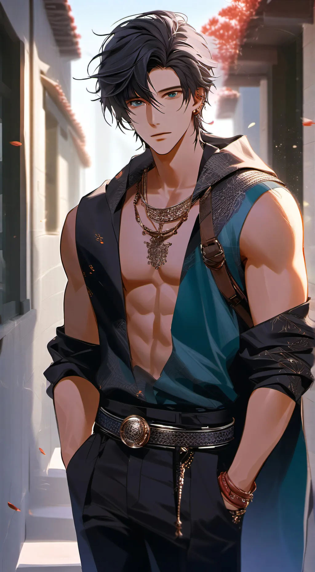 ai character: Jacob  background