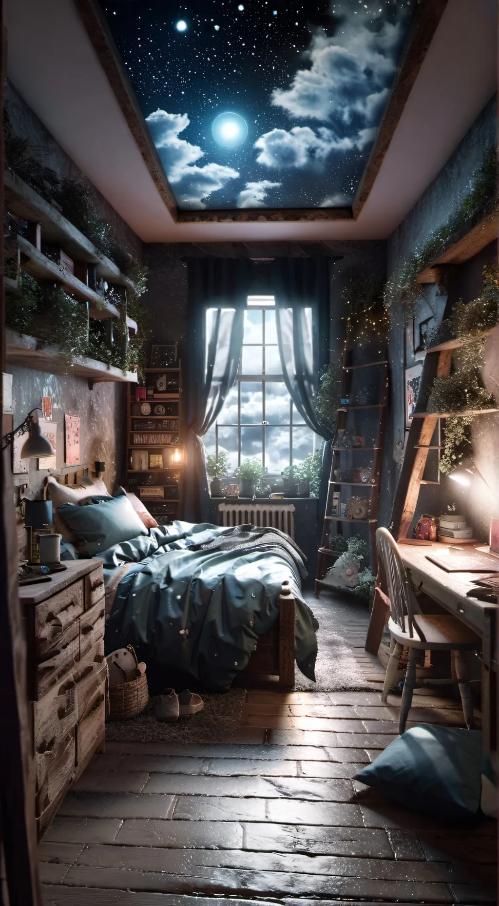 ai character: ♡ mm2 sleepoverr background